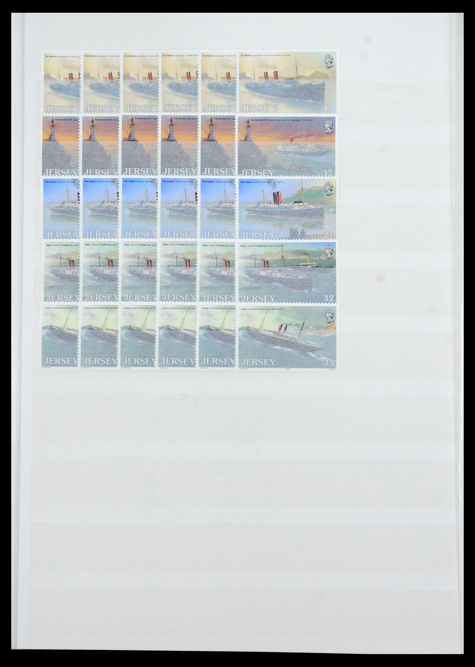 35537 128 - Postzegelverzameling 35537 Jersey 1941-2016!