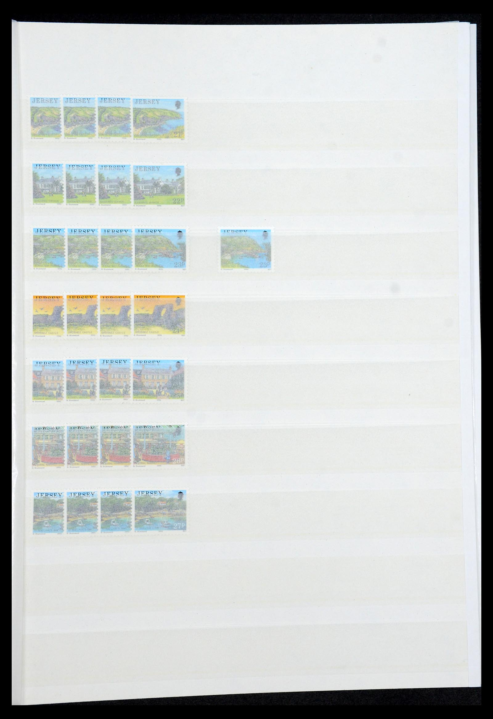 35537 129 - Postzegelverzameling 35537 Jersey 1941-2016!