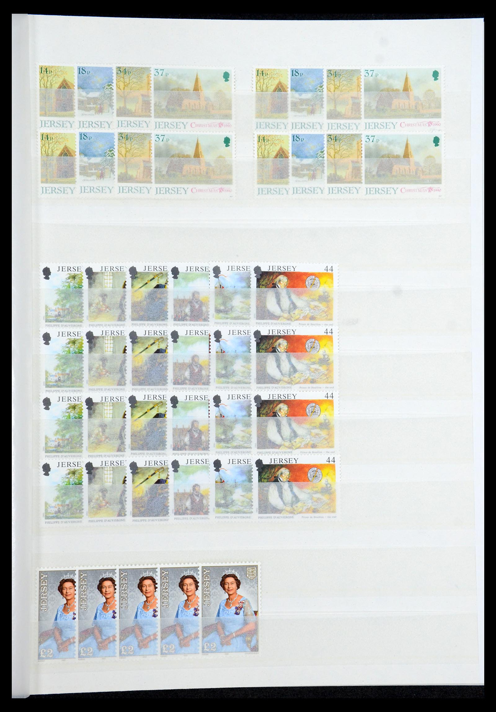 35537 133 - Postzegelverzameling 35537 Jersey 1941-2016!