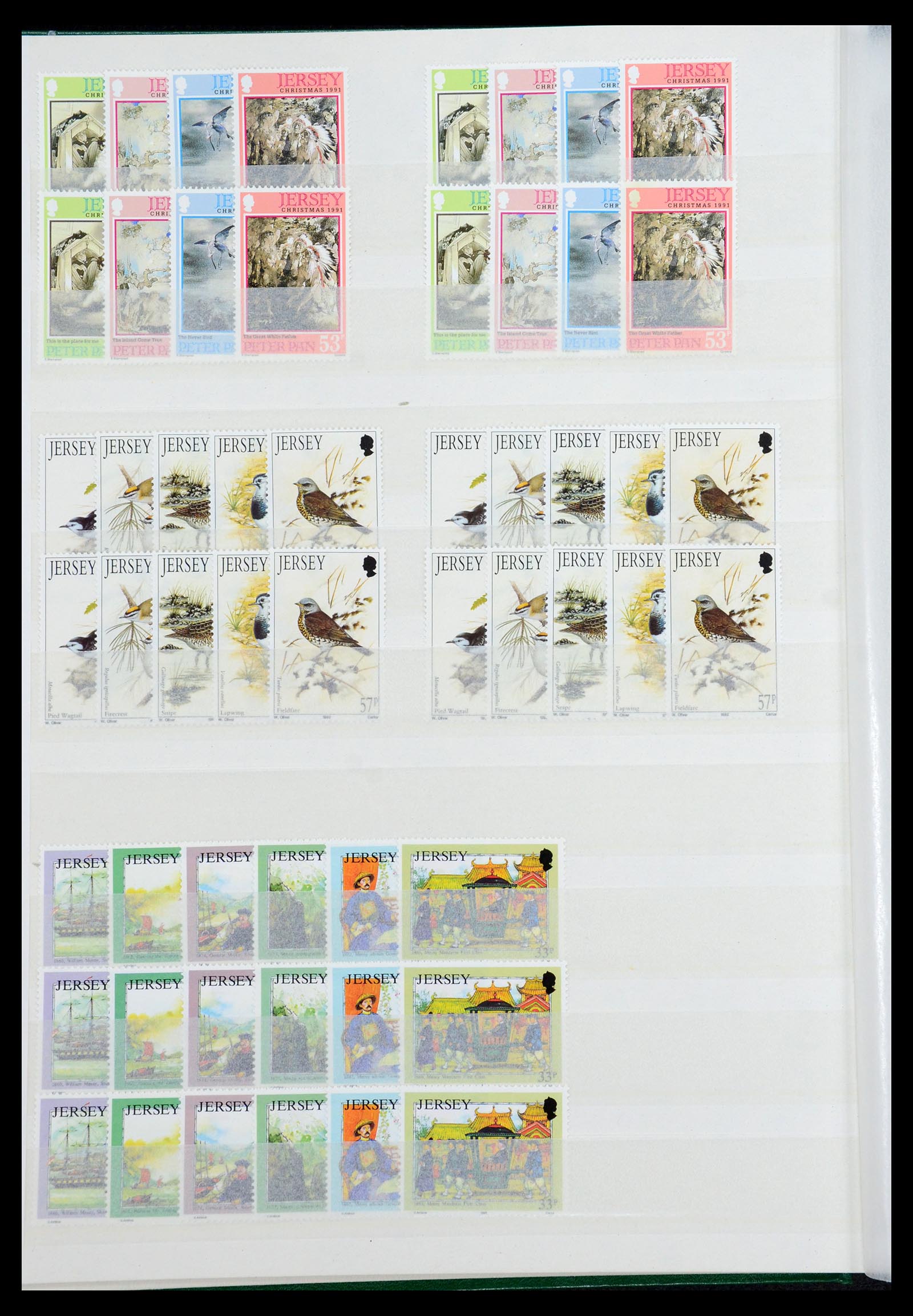 35537 136 - Postzegelverzameling 35537 Jersey 1941-2016!