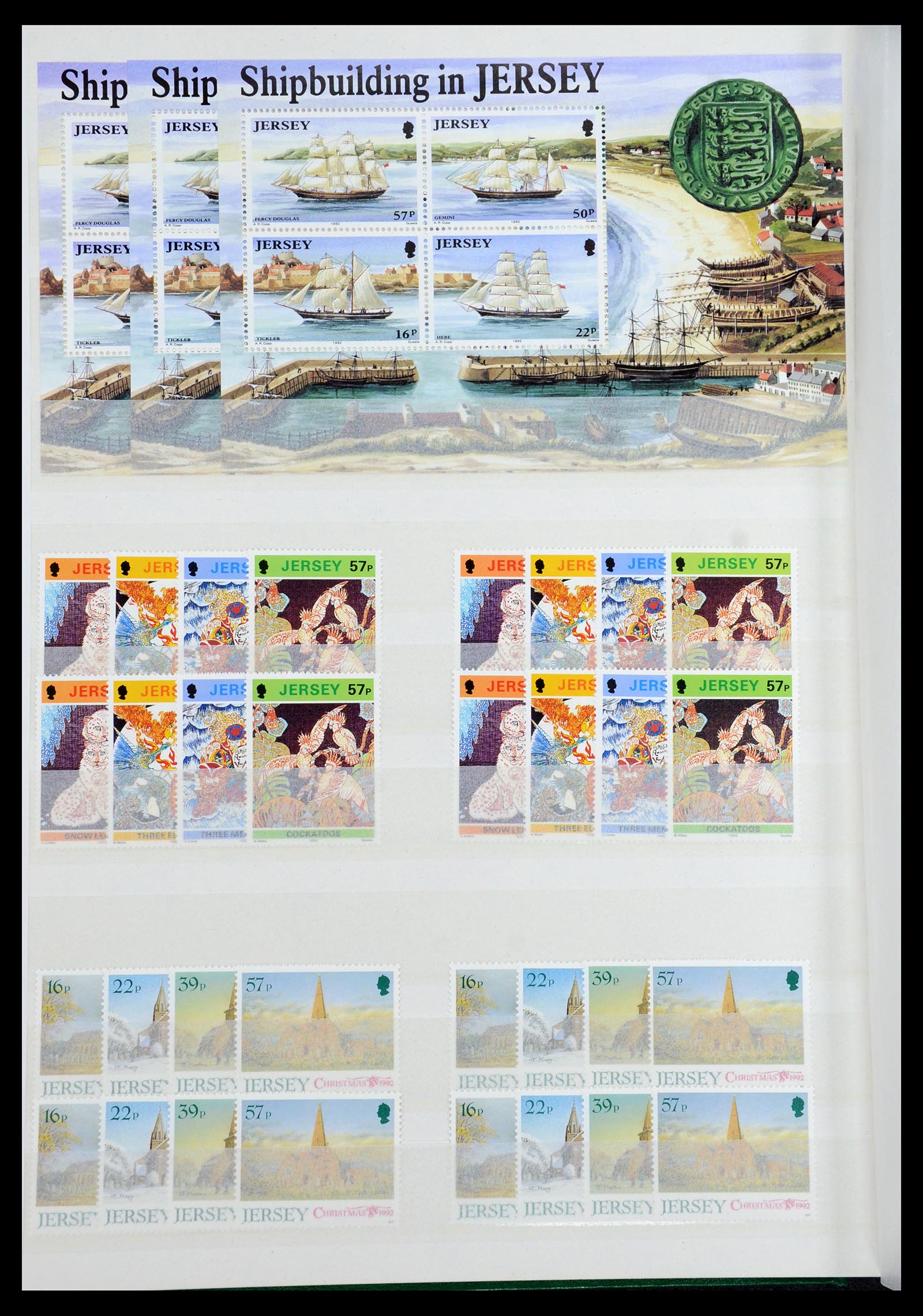 35537 139 - Postzegelverzameling 35537 Jersey 1941-2016!