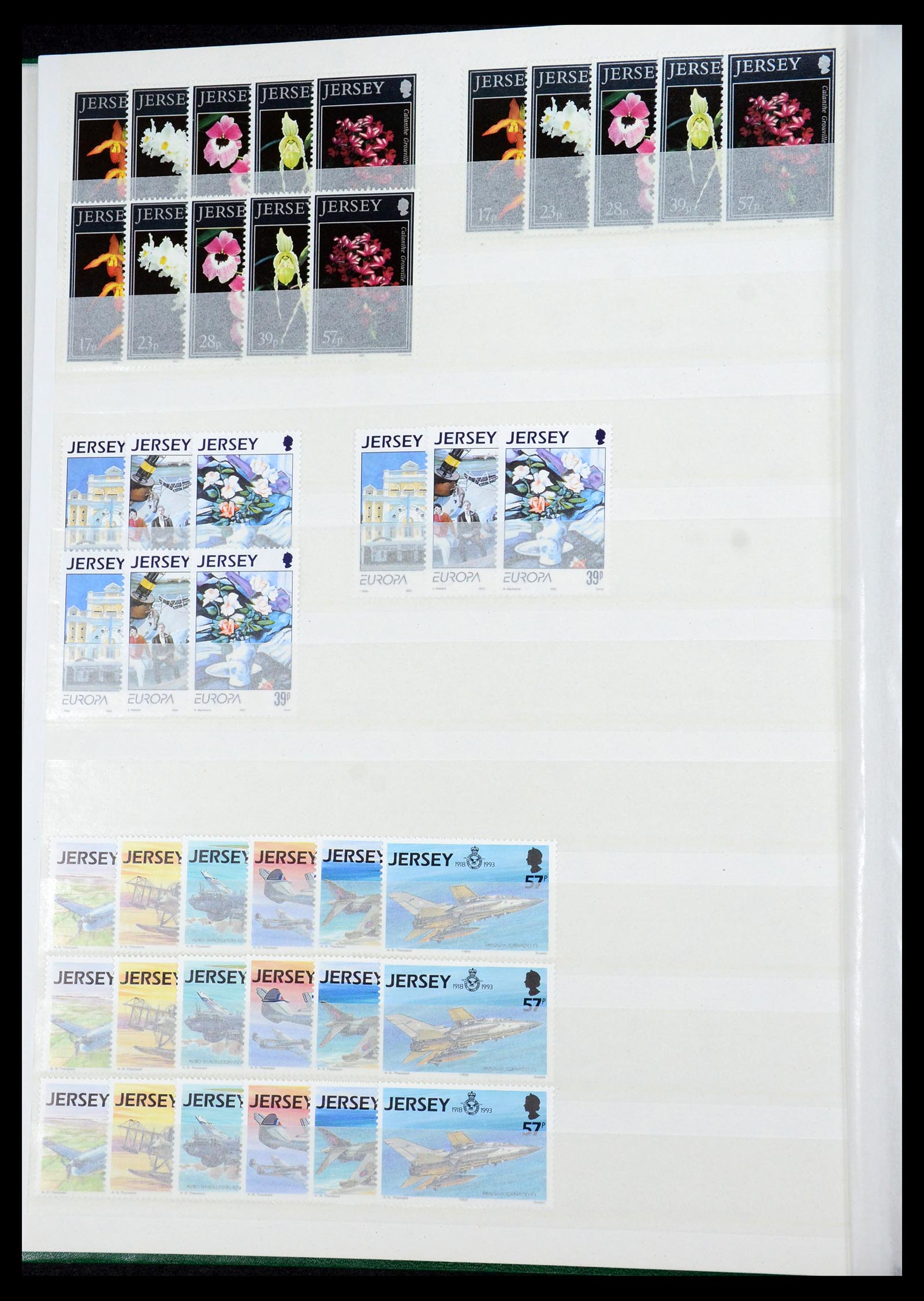 35537 140 - Postzegelverzameling 35537 Jersey 1941-2016!