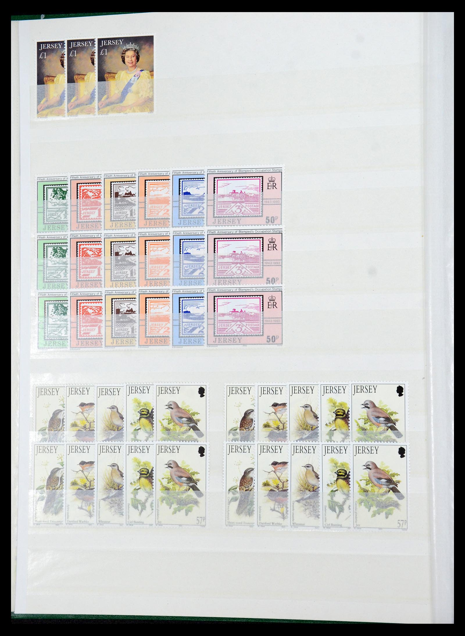 35537 142 - Postzegelverzameling 35537 Jersey 1941-2016!