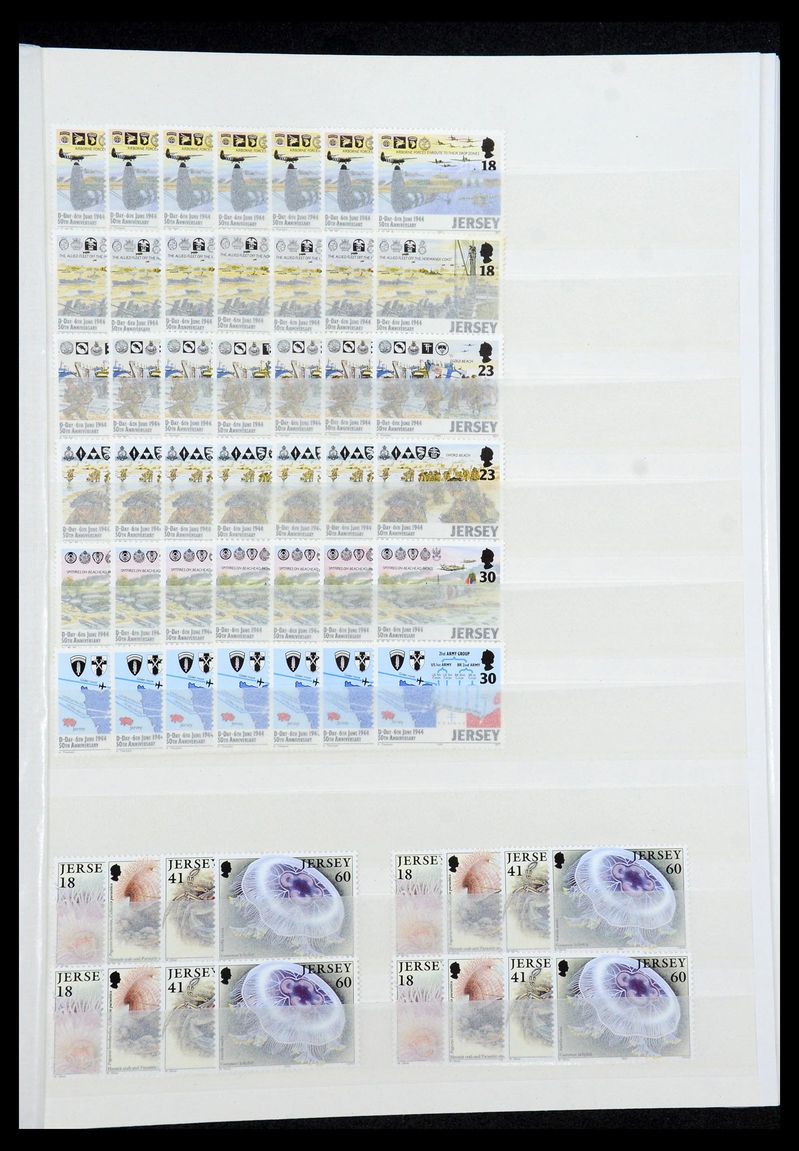 35537 144 - Postzegelverzameling 35537 Jersey 1941-2016!