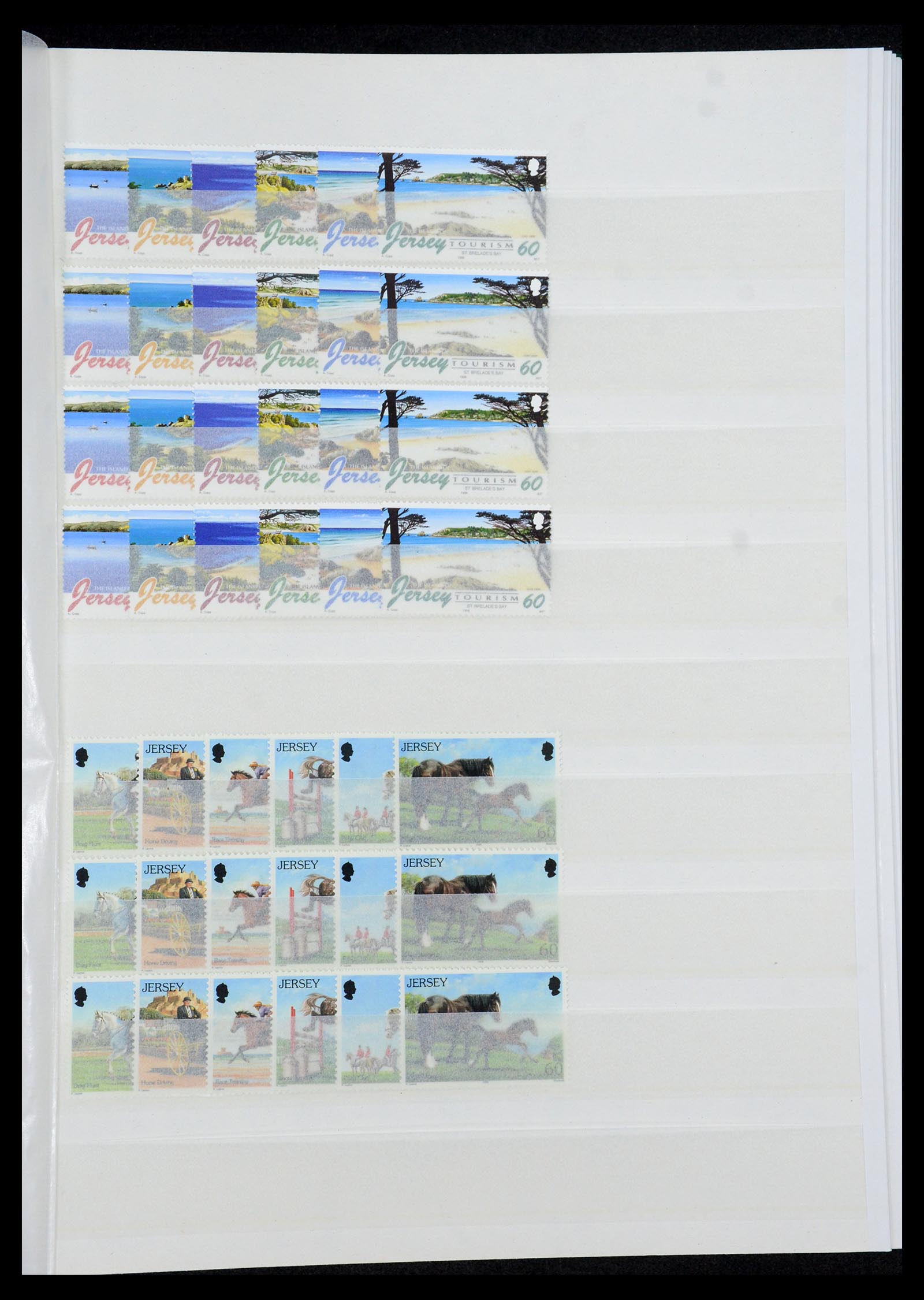 35537 155 - Postzegelverzameling 35537 Jersey 1941-2016!
