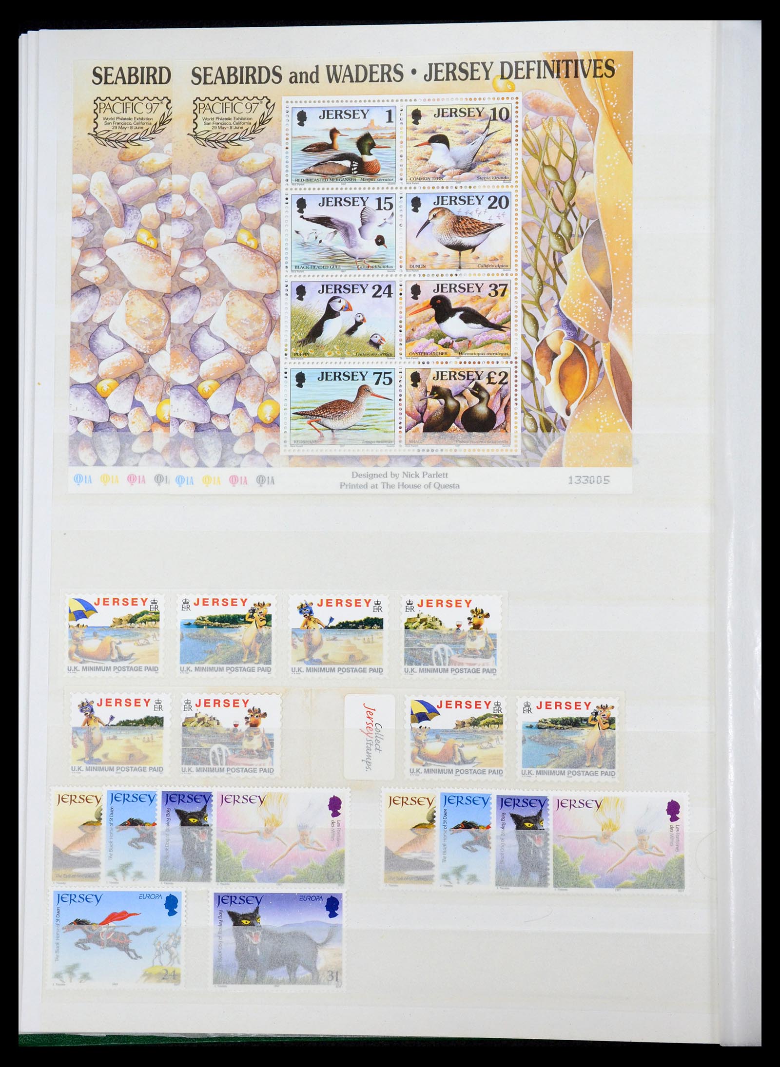 35537 158 - Postzegelverzameling 35537 Jersey 1941-2016!
