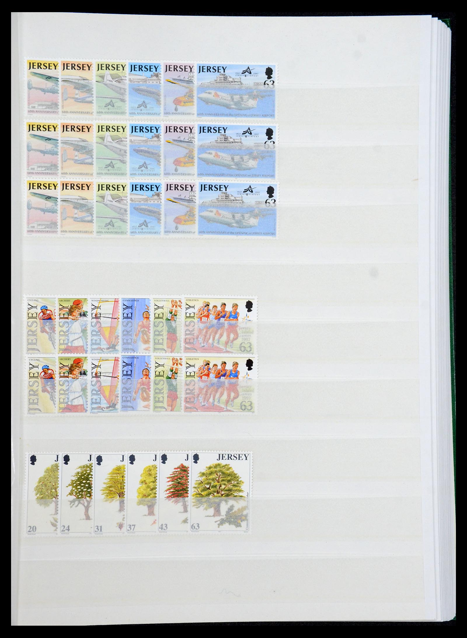 35537 159 - Postzegelverzameling 35537 Jersey 1941-2016!