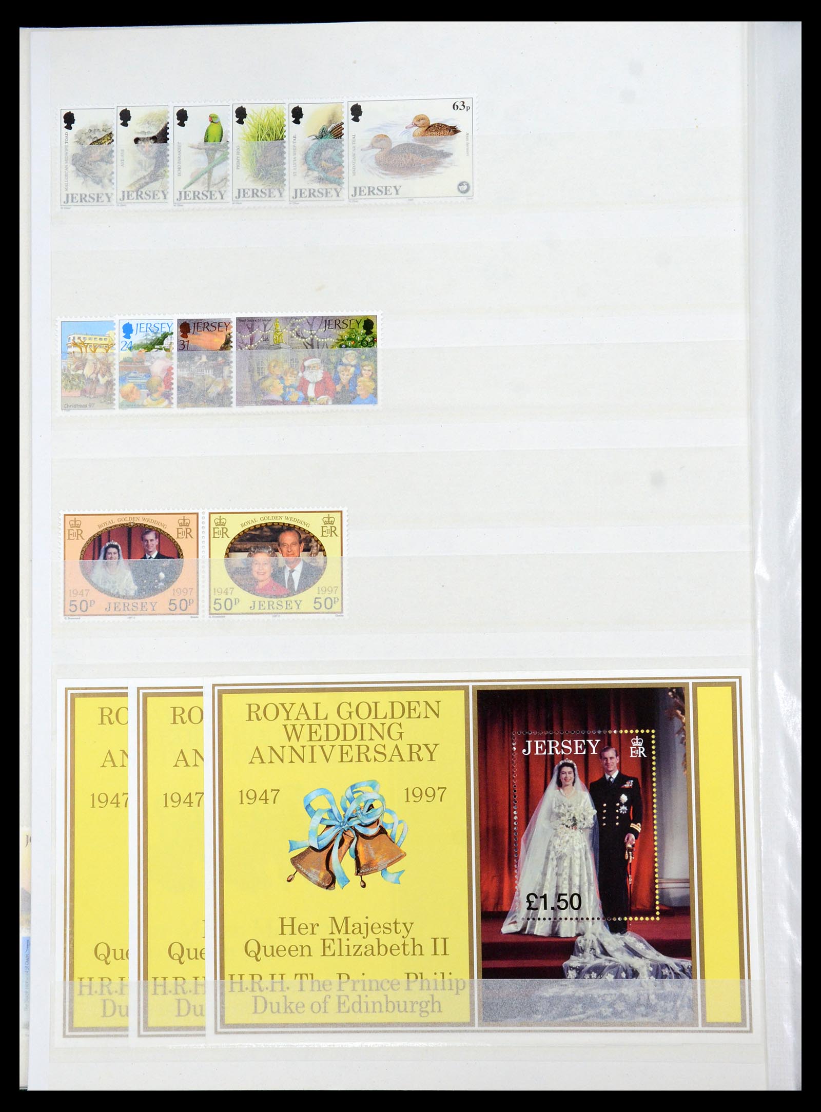 35537 160 - Postzegelverzameling 35537 Jersey 1941-2016!