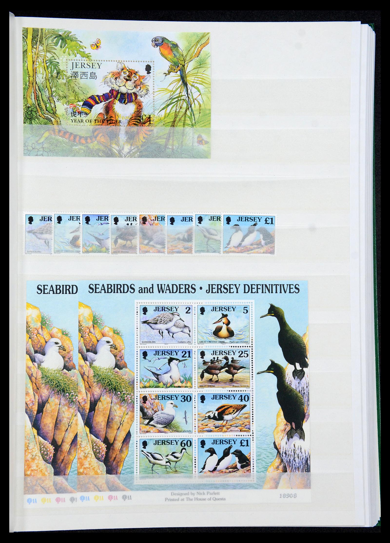 35537 161 - Postzegelverzameling 35537 Jersey 1941-2016!