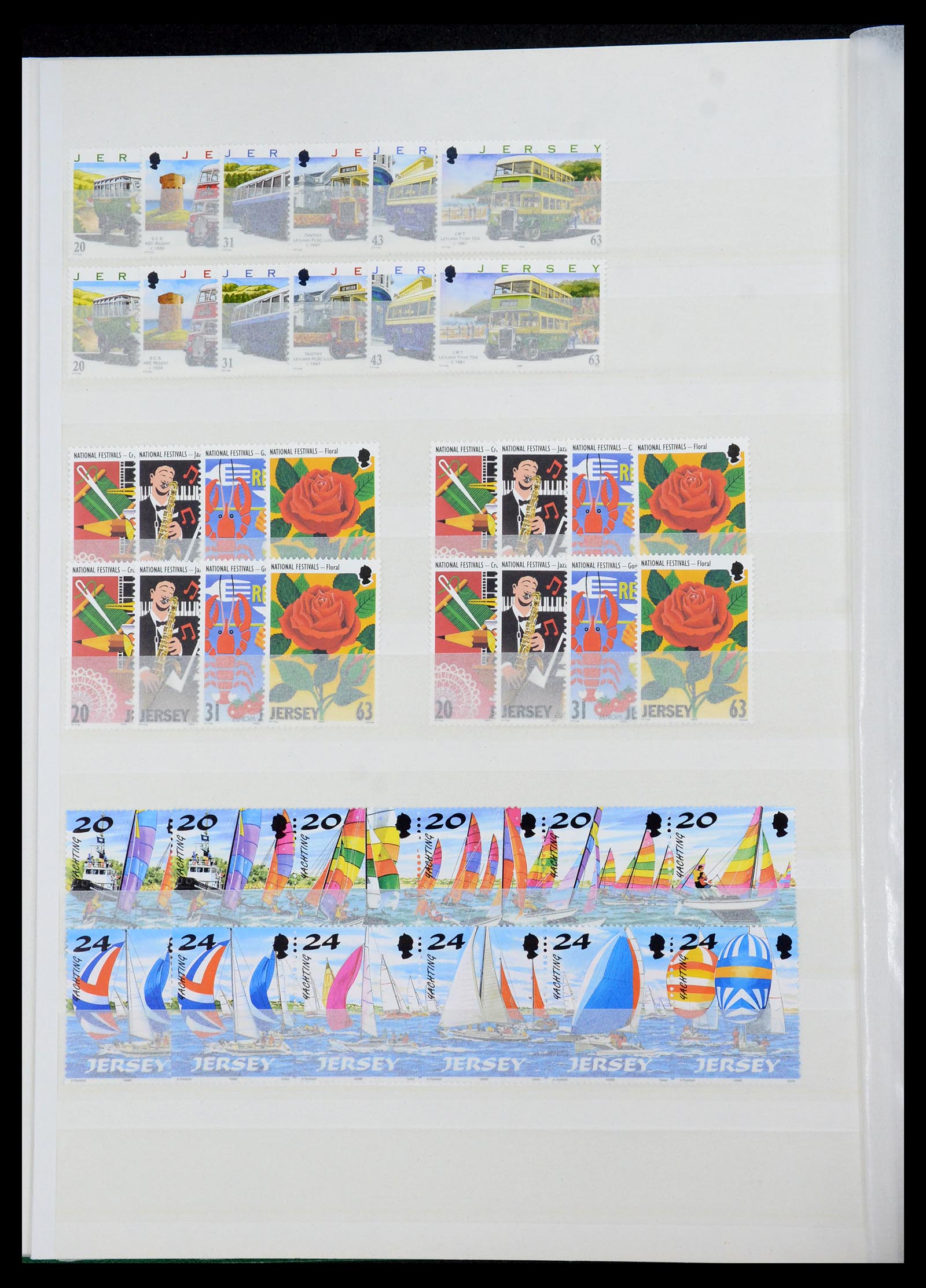 35537 163 - Postzegelverzameling 35537 Jersey 1941-2016!