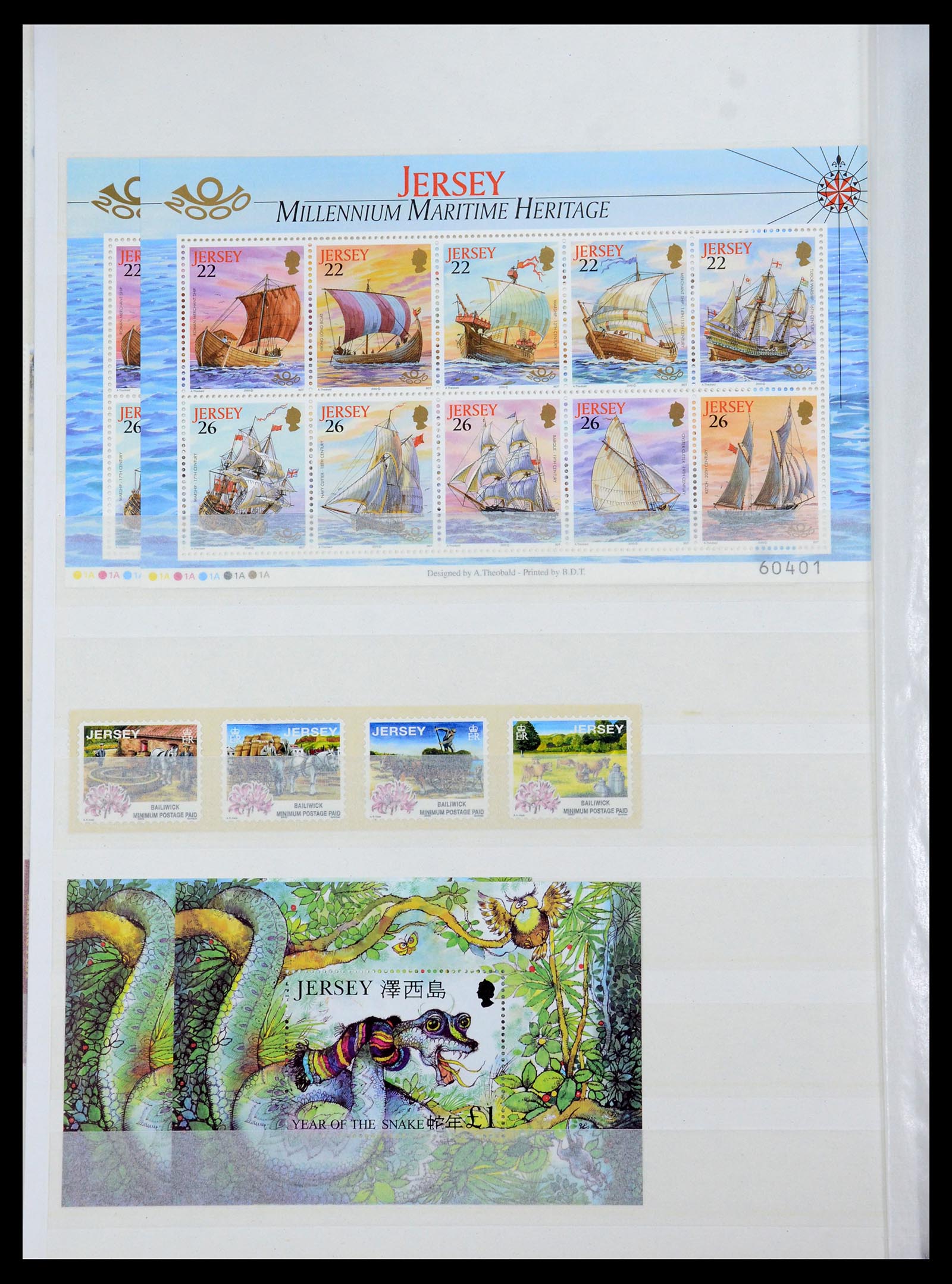 35537 168 - Postzegelverzameling 35537 Jersey 1941-2016!