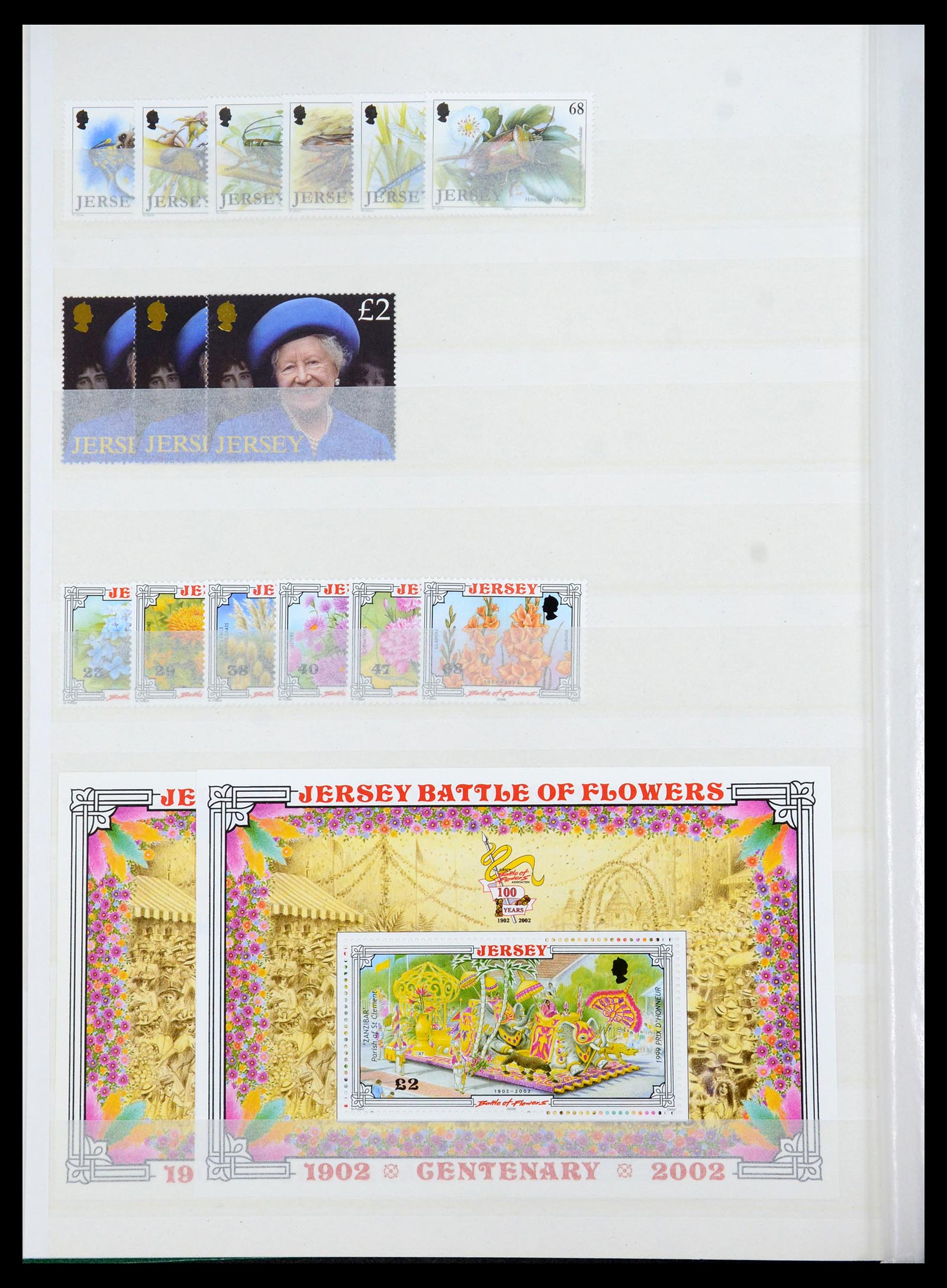 35537 174 - Postzegelverzameling 35537 Jersey 1941-2016!