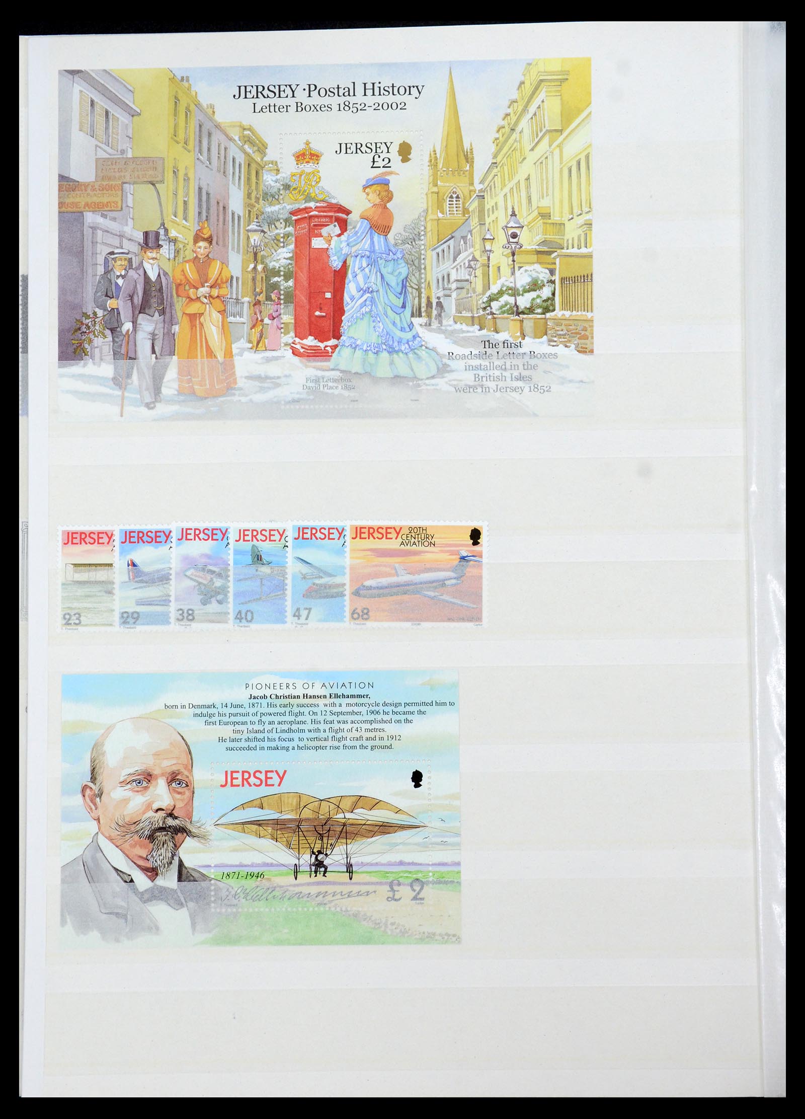 35537 176 - Postzegelverzameling 35537 Jersey 1941-2016!