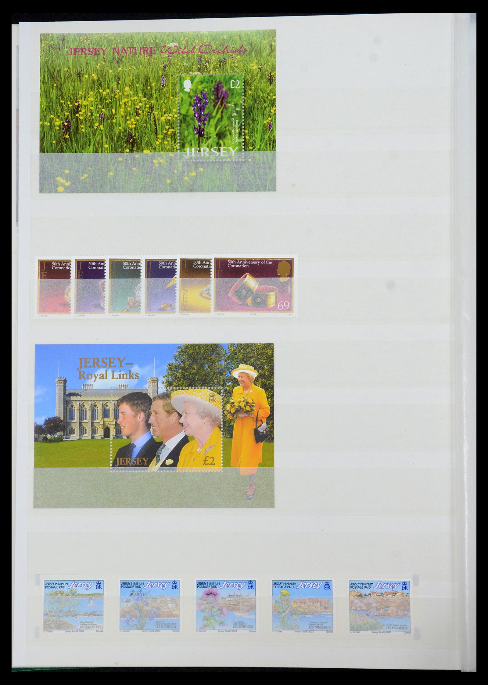 35537 179 - Postzegelverzameling 35537 Jersey 1941-2016!