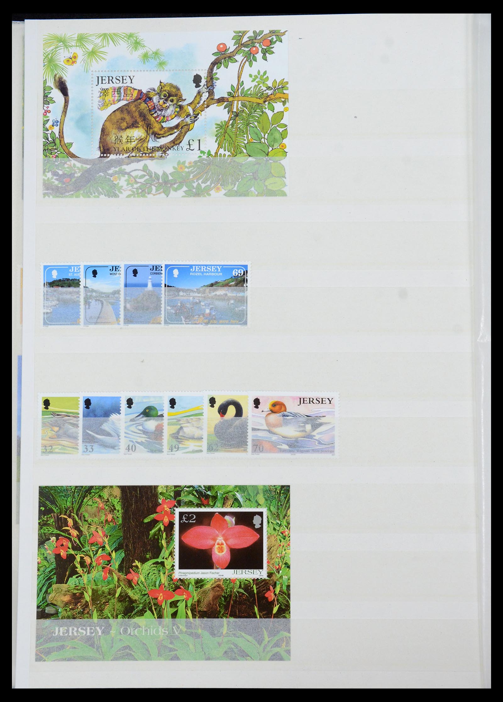 35537 180 - Postzegelverzameling 35537 Jersey 1941-2016!