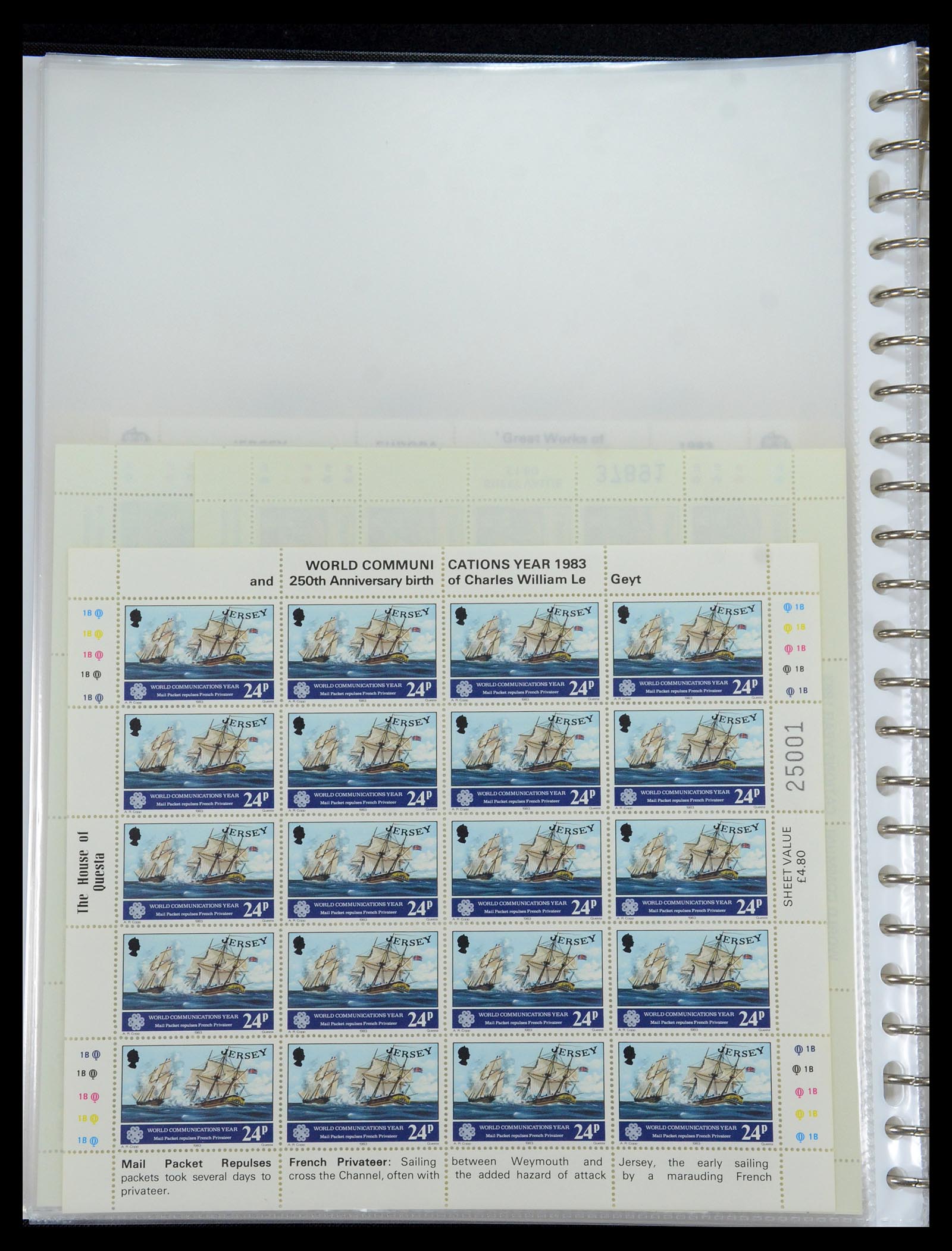 35537 241 - Postzegelverzameling 35537 Jersey 1941-2016!