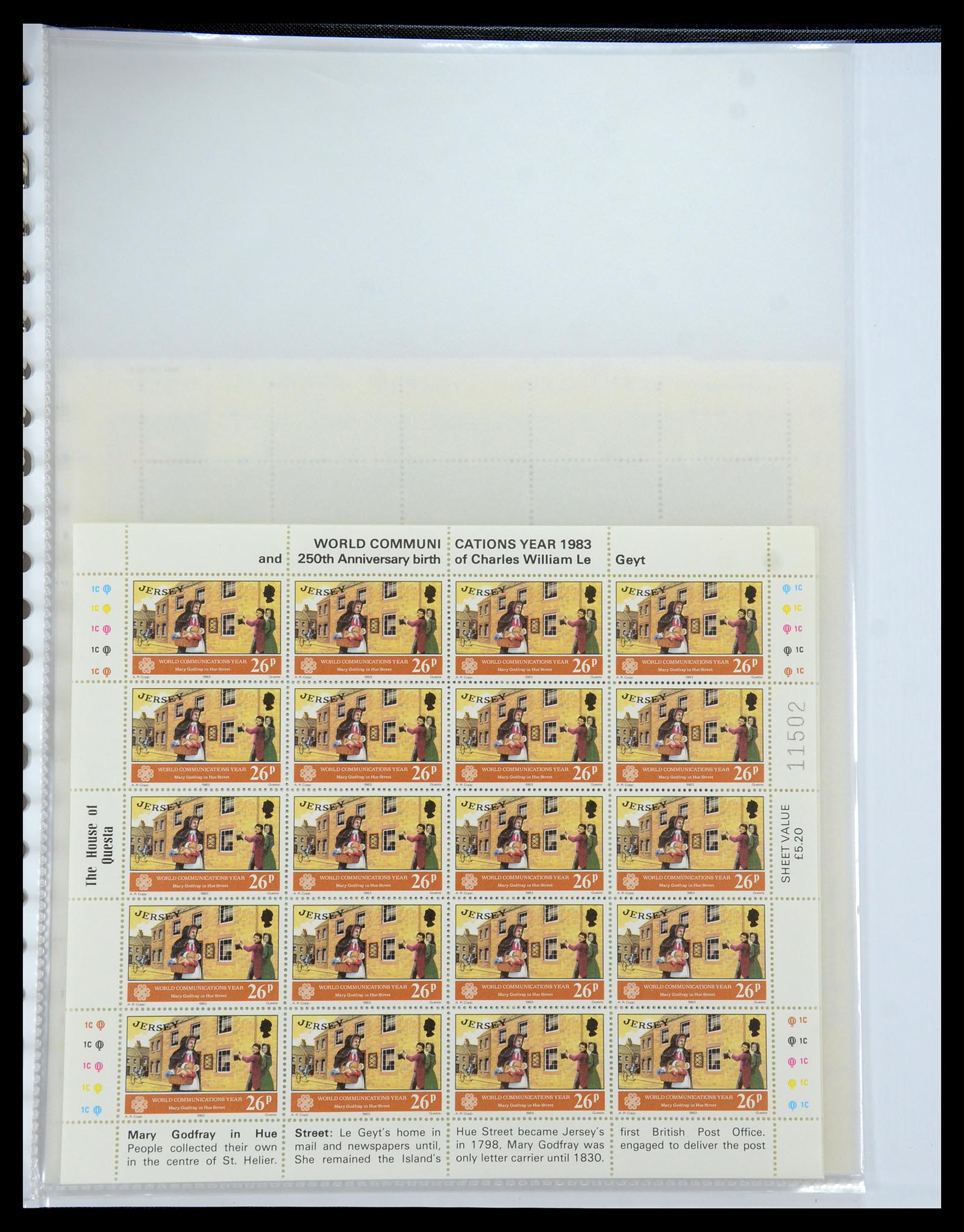 35537 242 - Postzegelverzameling 35537 Jersey 1941-2016!