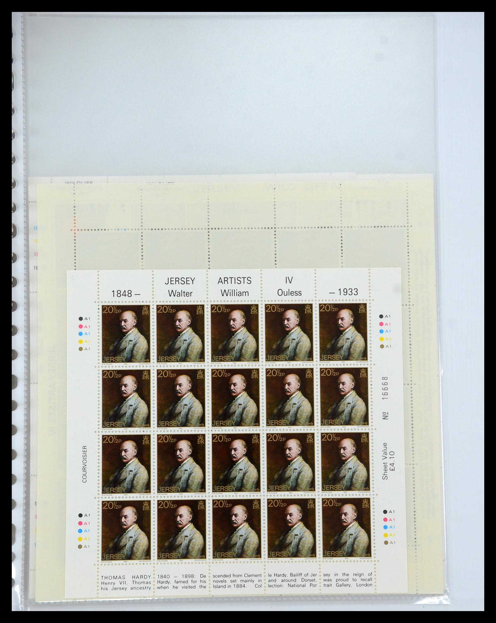 35537 246 - Postzegelverzameling 35537 Jersey 1941-2016!