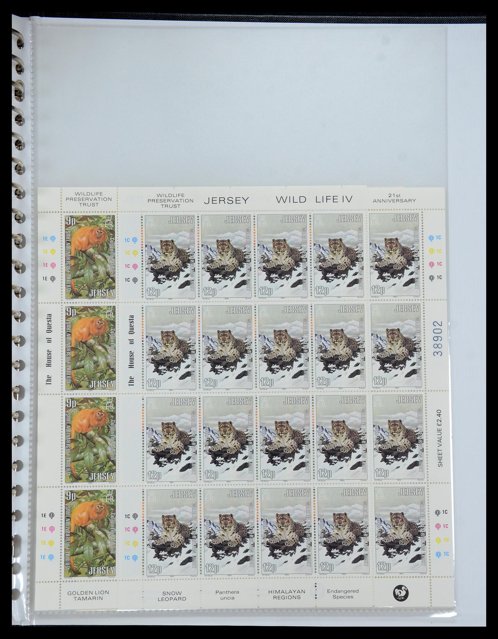 35537 248 - Postzegelverzameling 35537 Jersey 1941-2016!