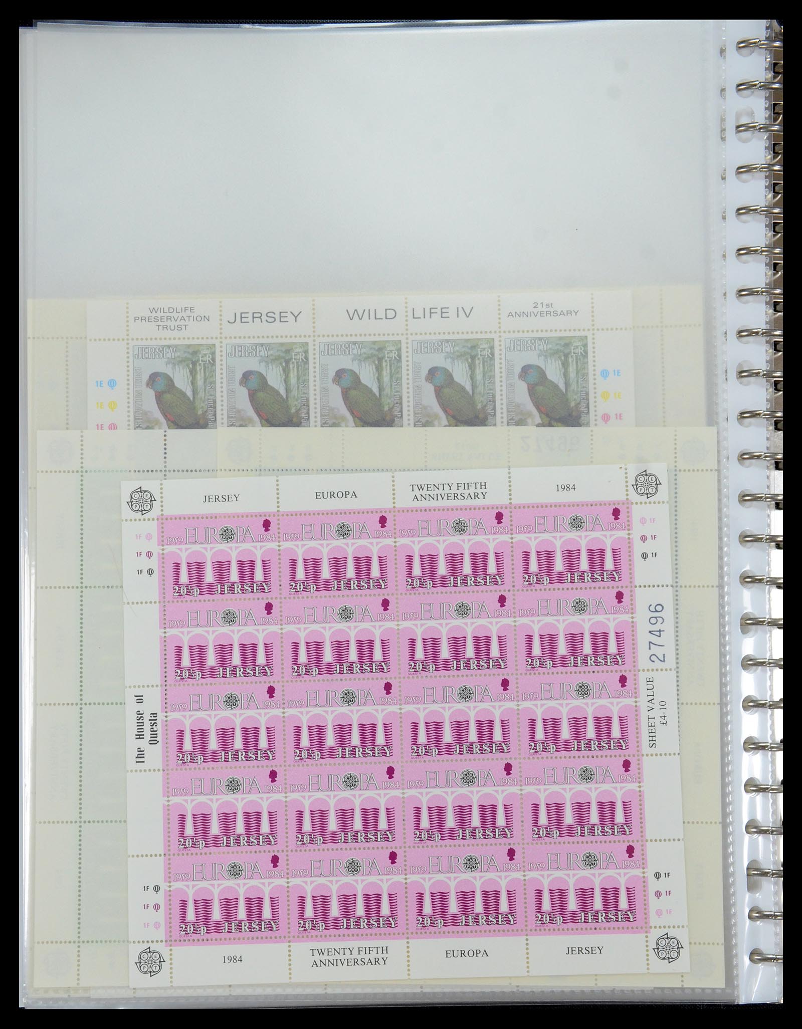 35537 253 - Postzegelverzameling 35537 Jersey 1941-2016!