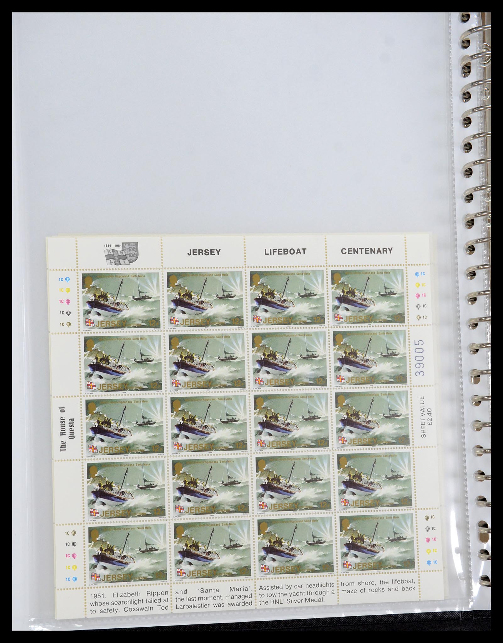 35537 257 - Postzegelverzameling 35537 Jersey 1941-2016!