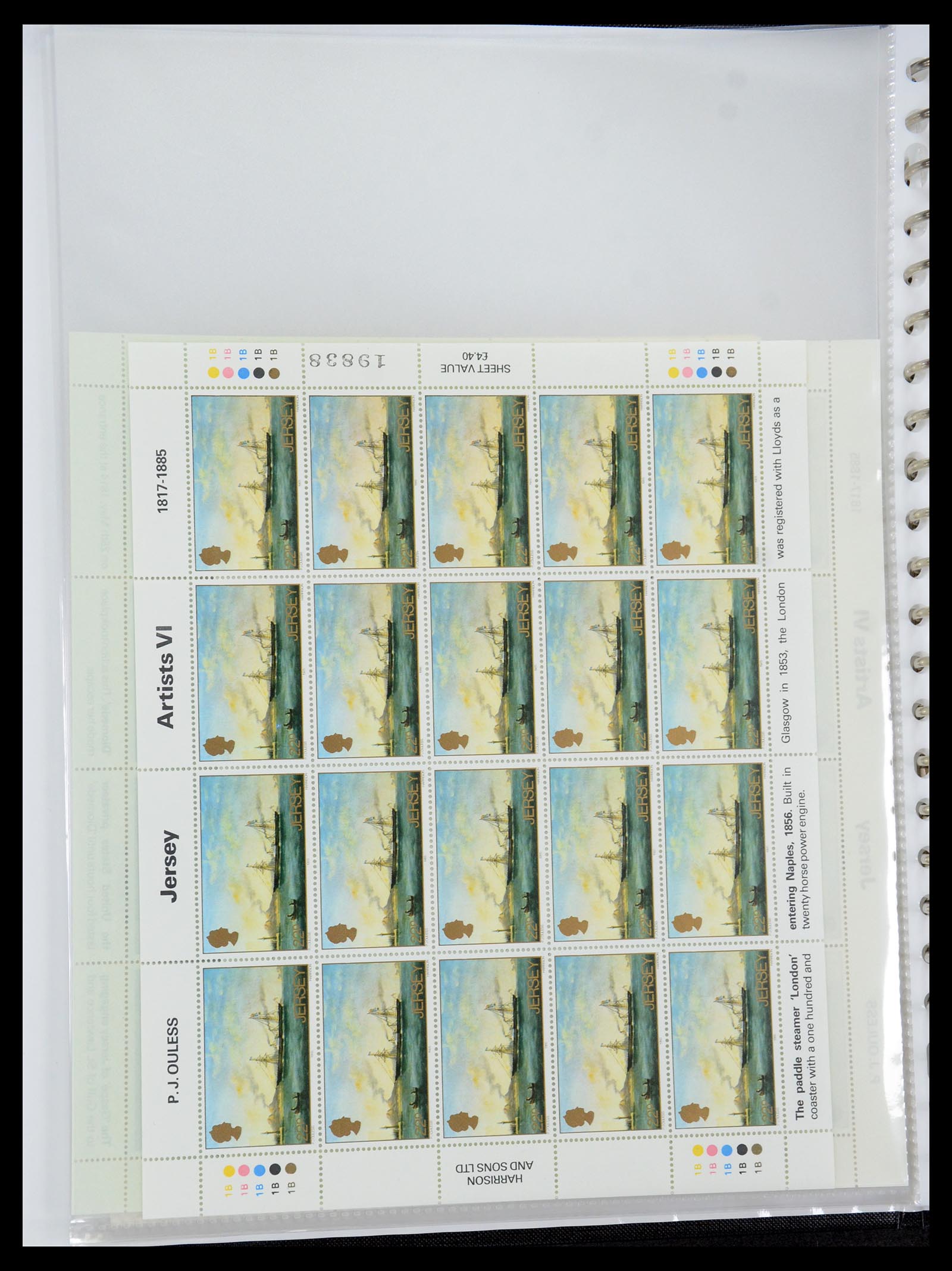 35537 267 - Postzegelverzameling 35537 Jersey 1941-2016!
