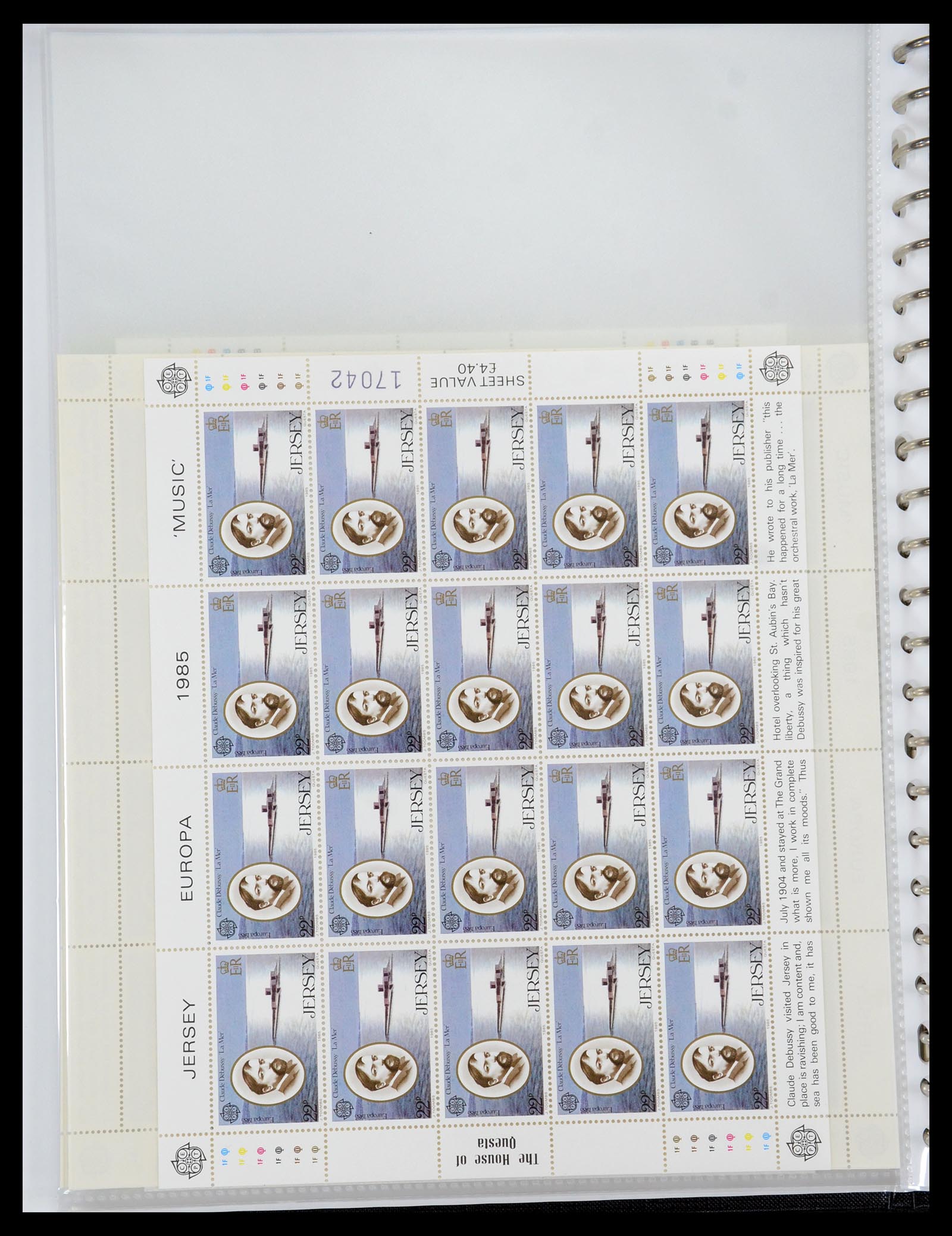 35537 273 - Postzegelverzameling 35537 Jersey 1941-2016!