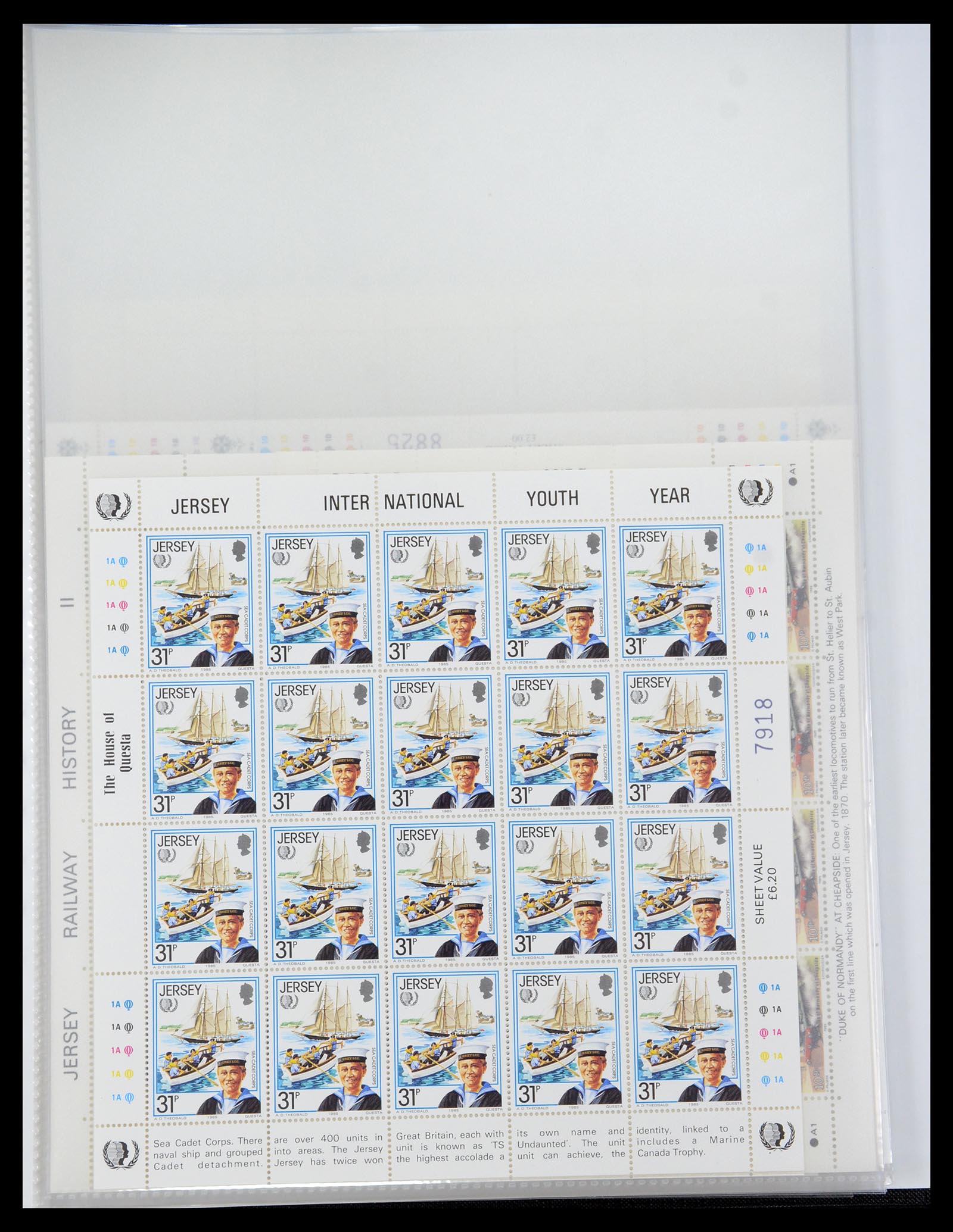 35537 276 - Postzegelverzameling 35537 Jersey 1941-2016!