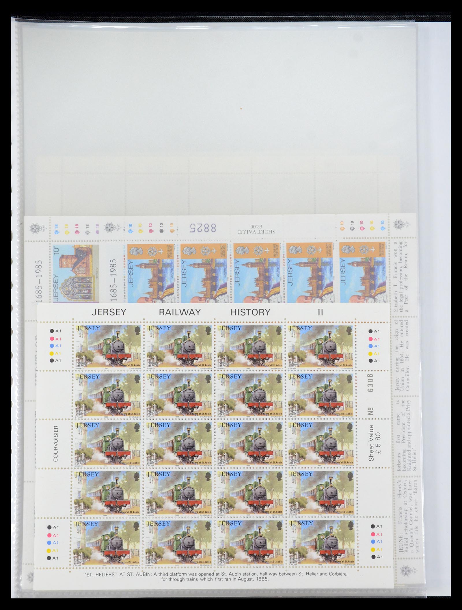 35537 279 - Postzegelverzameling 35537 Jersey 1941-2016!