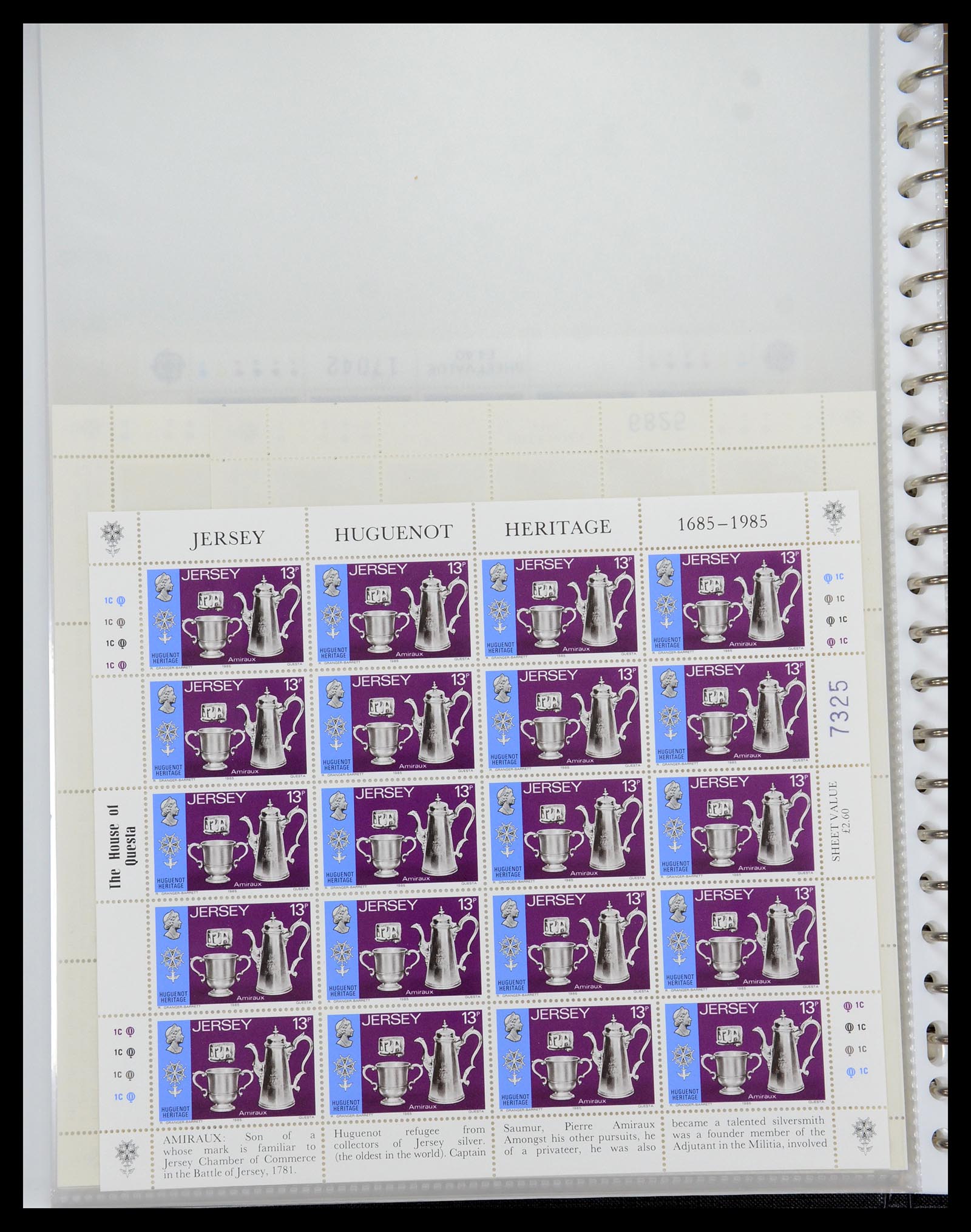 35537 282 - Postzegelverzameling 35537 Jersey 1941-2016!