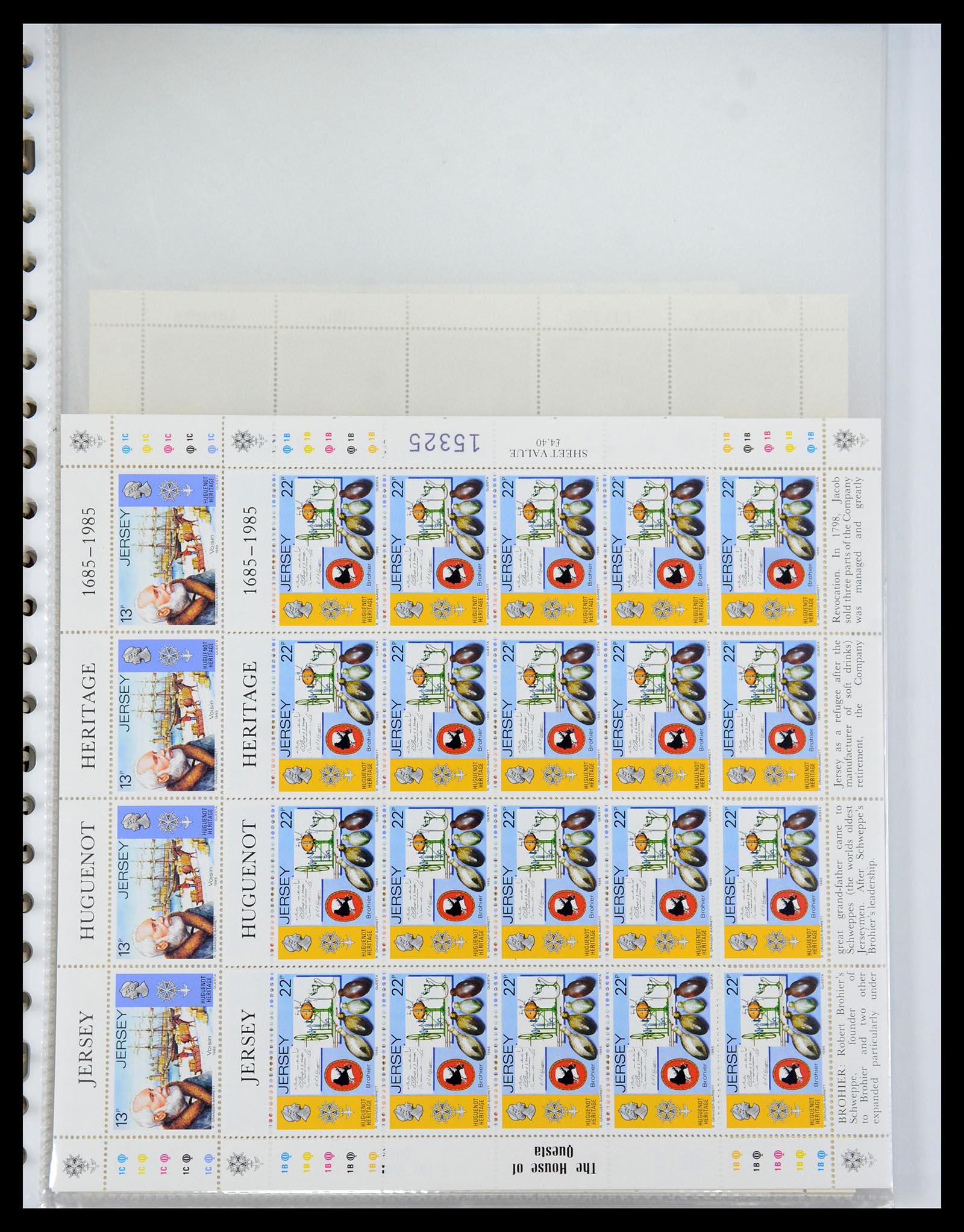 35537 283 - Postzegelverzameling 35537 Jersey 1941-2016!