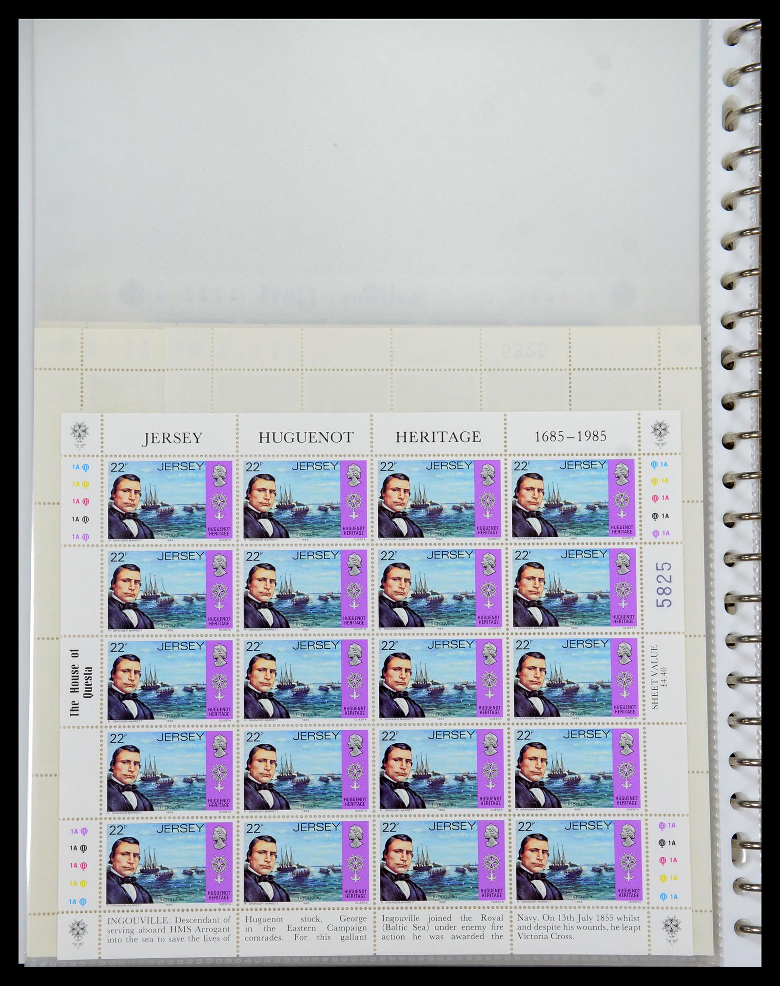 35537 284 - Postzegelverzameling 35537 Jersey 1941-2016!