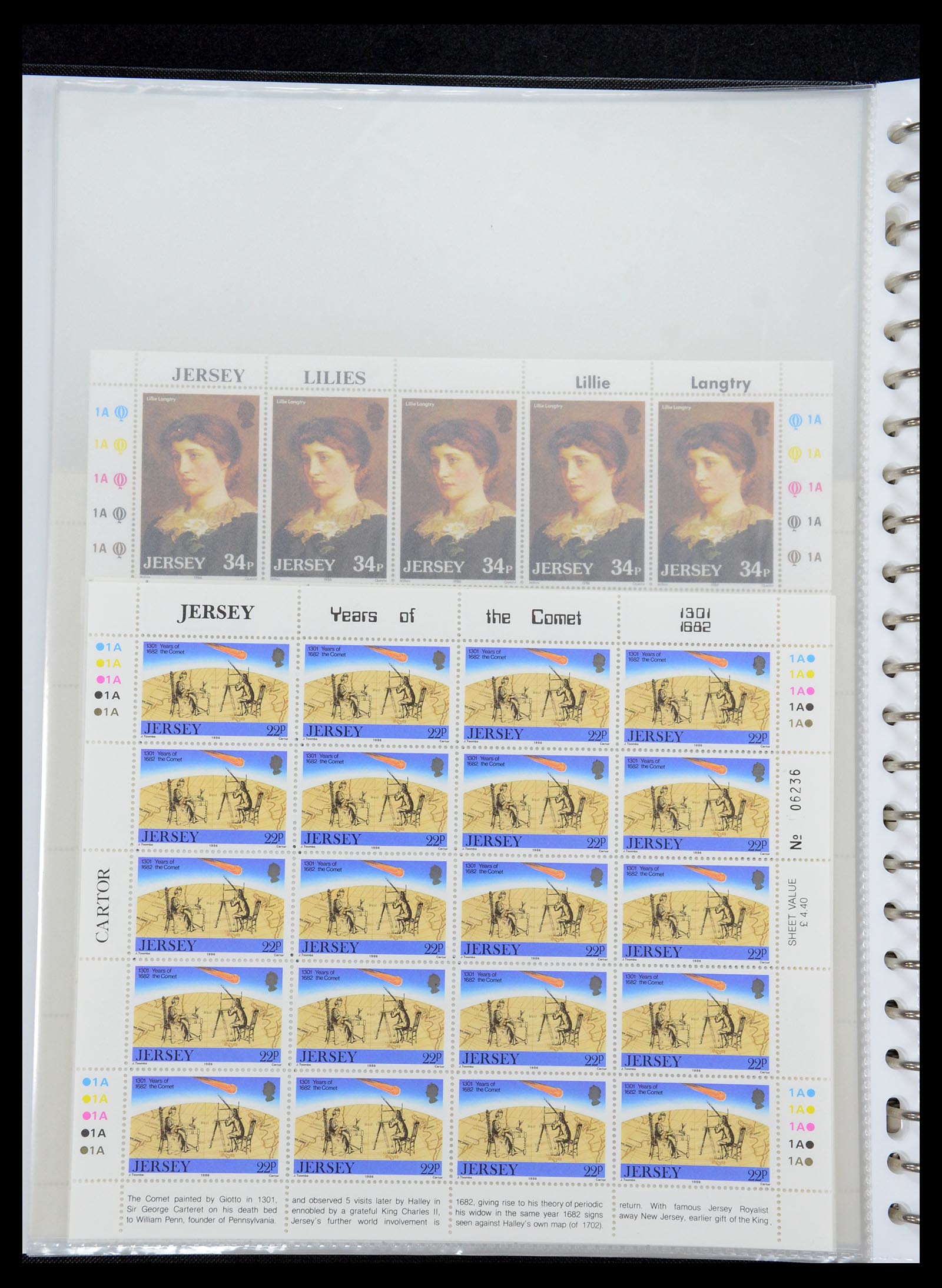 35537 288 - Postzegelverzameling 35537 Jersey 1941-2016!