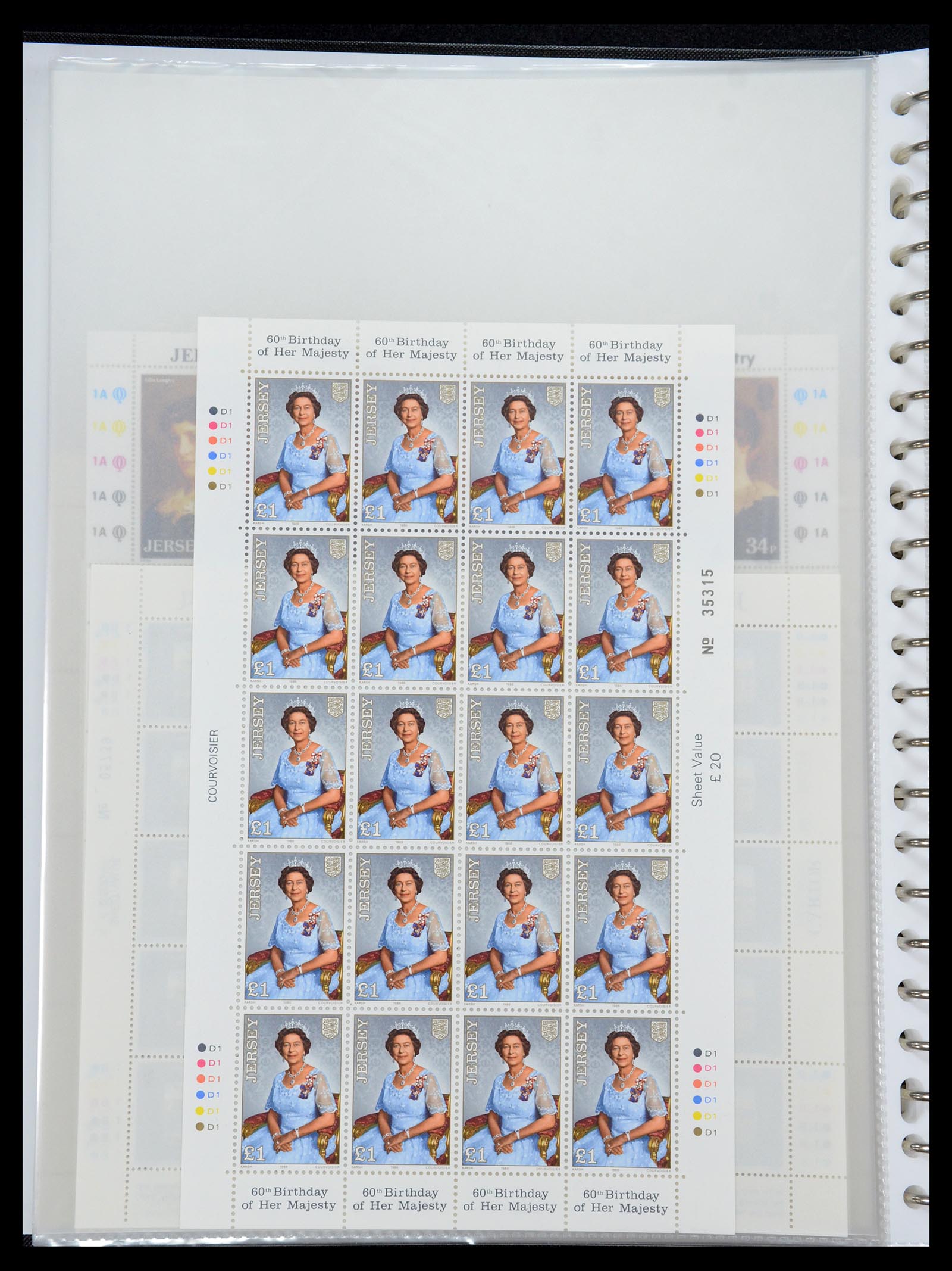 35537 290 - Postzegelverzameling 35537 Jersey 1941-2016!