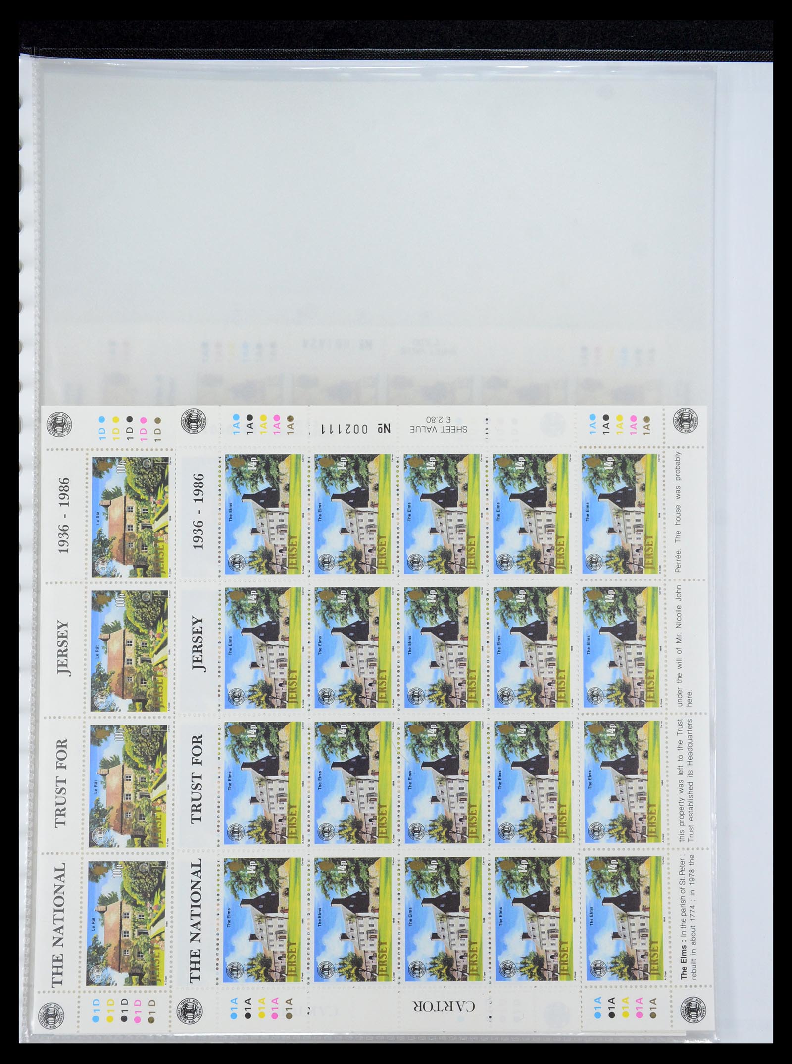 35537 295 - Postzegelverzameling 35537 Jersey 1941-2016!