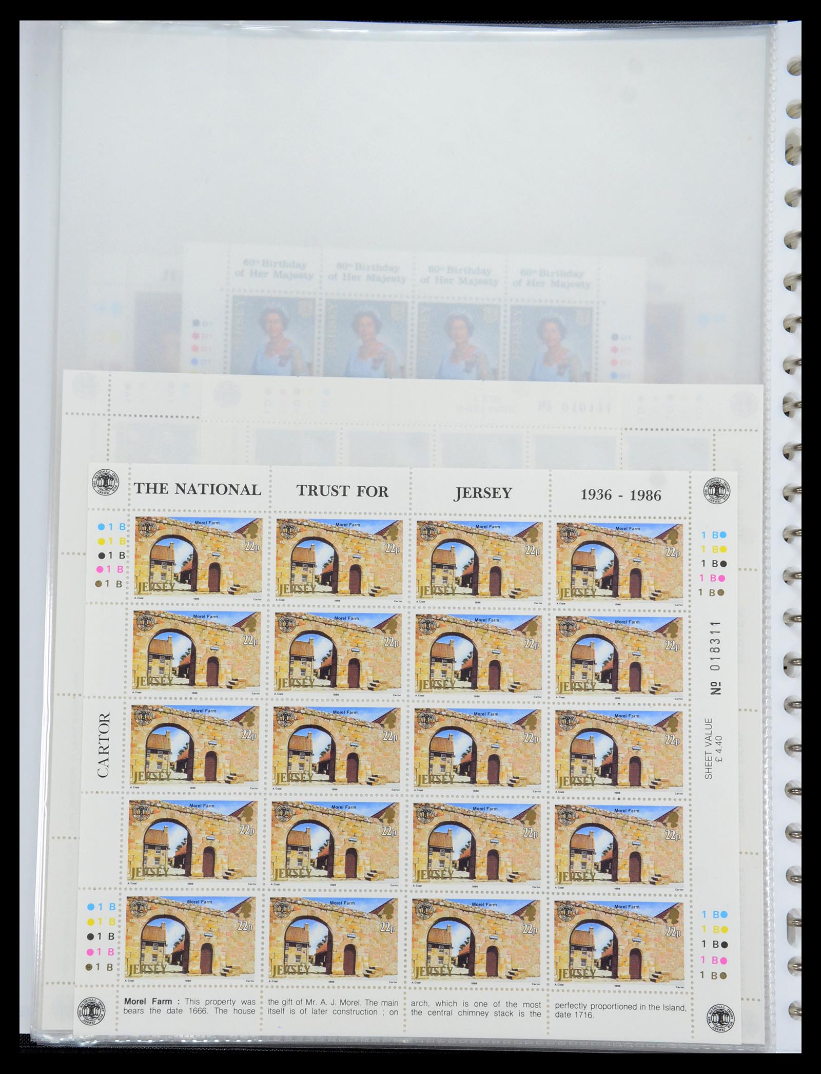 35537 296 - Postzegelverzameling 35537 Jersey 1941-2016!