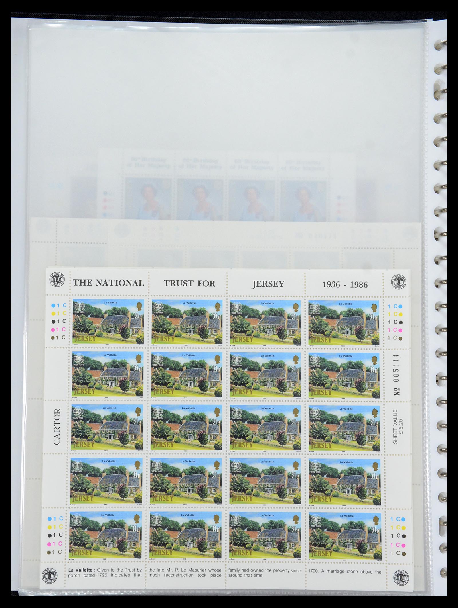 35537 298 - Postzegelverzameling 35537 Jersey 1941-2016!