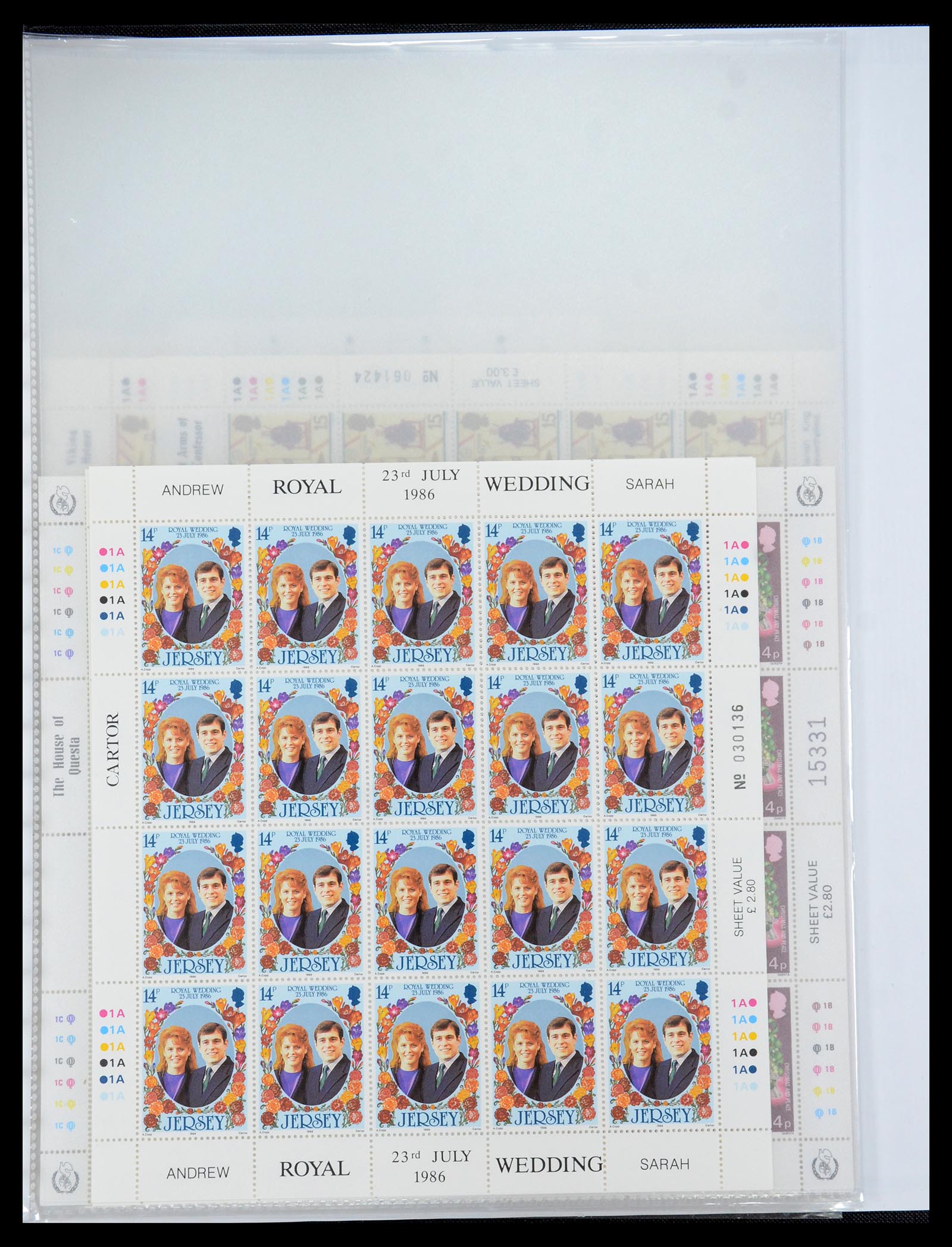 35537 299 - Postzegelverzameling 35537 Jersey 1941-2016!