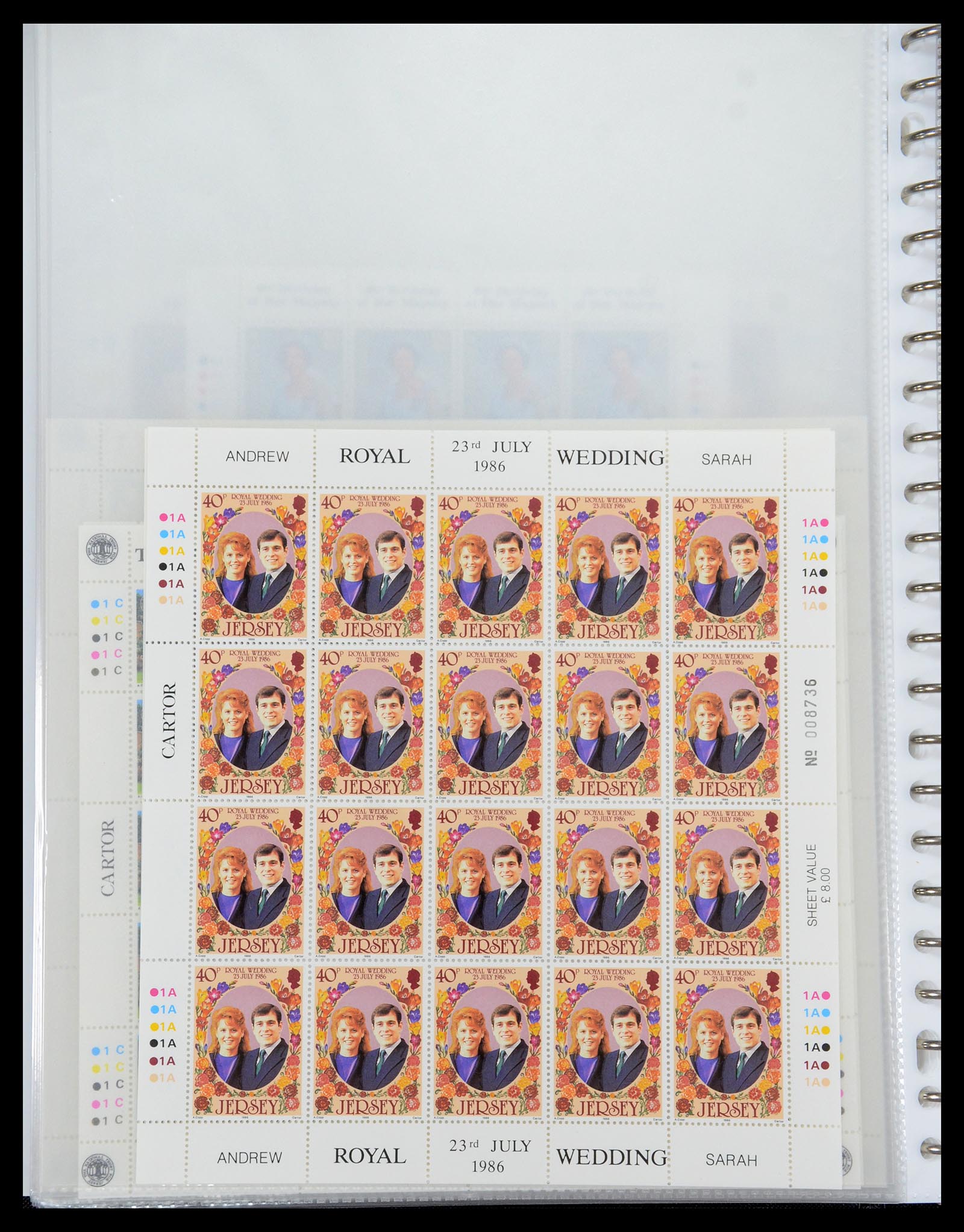 35537 300 - Postzegelverzameling 35537 Jersey 1941-2016!