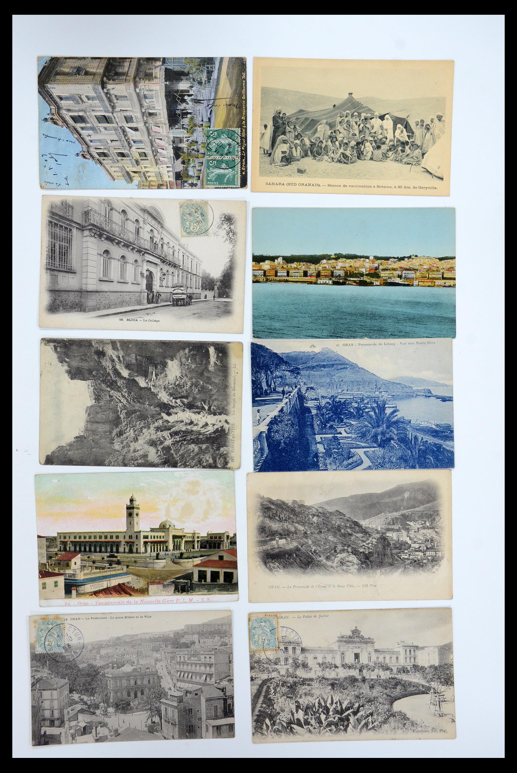 35558 024 - Postzegelverzameling 35558 Algerije ansichtkaarten 1900-1945.