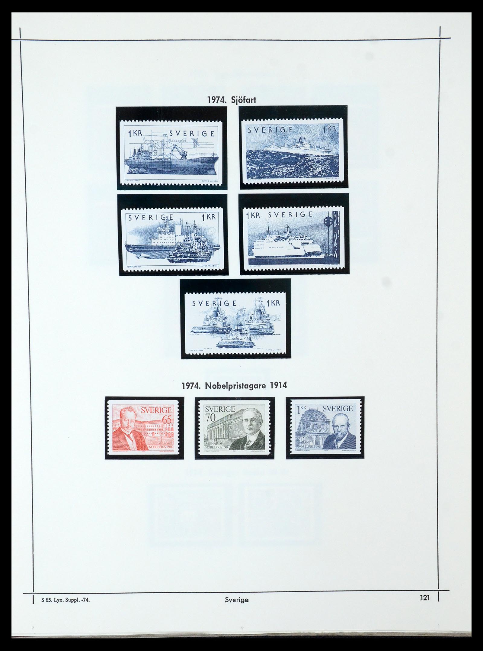 35564 116 - Postzegelverzameling 35564 Zweden 1855-2001.