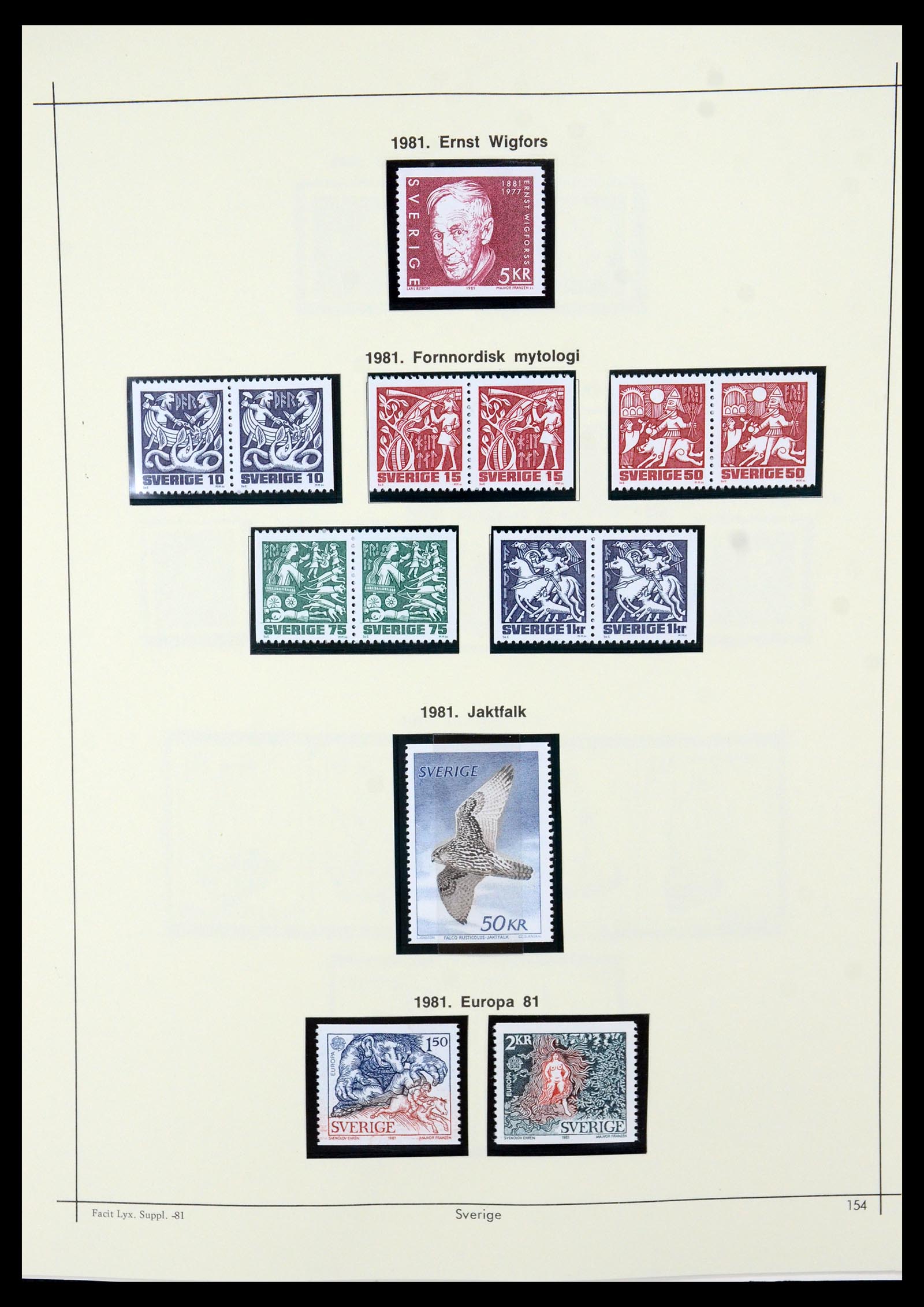 35564 149 - Postzegelverzameling 35564 Zweden 1855-2001.