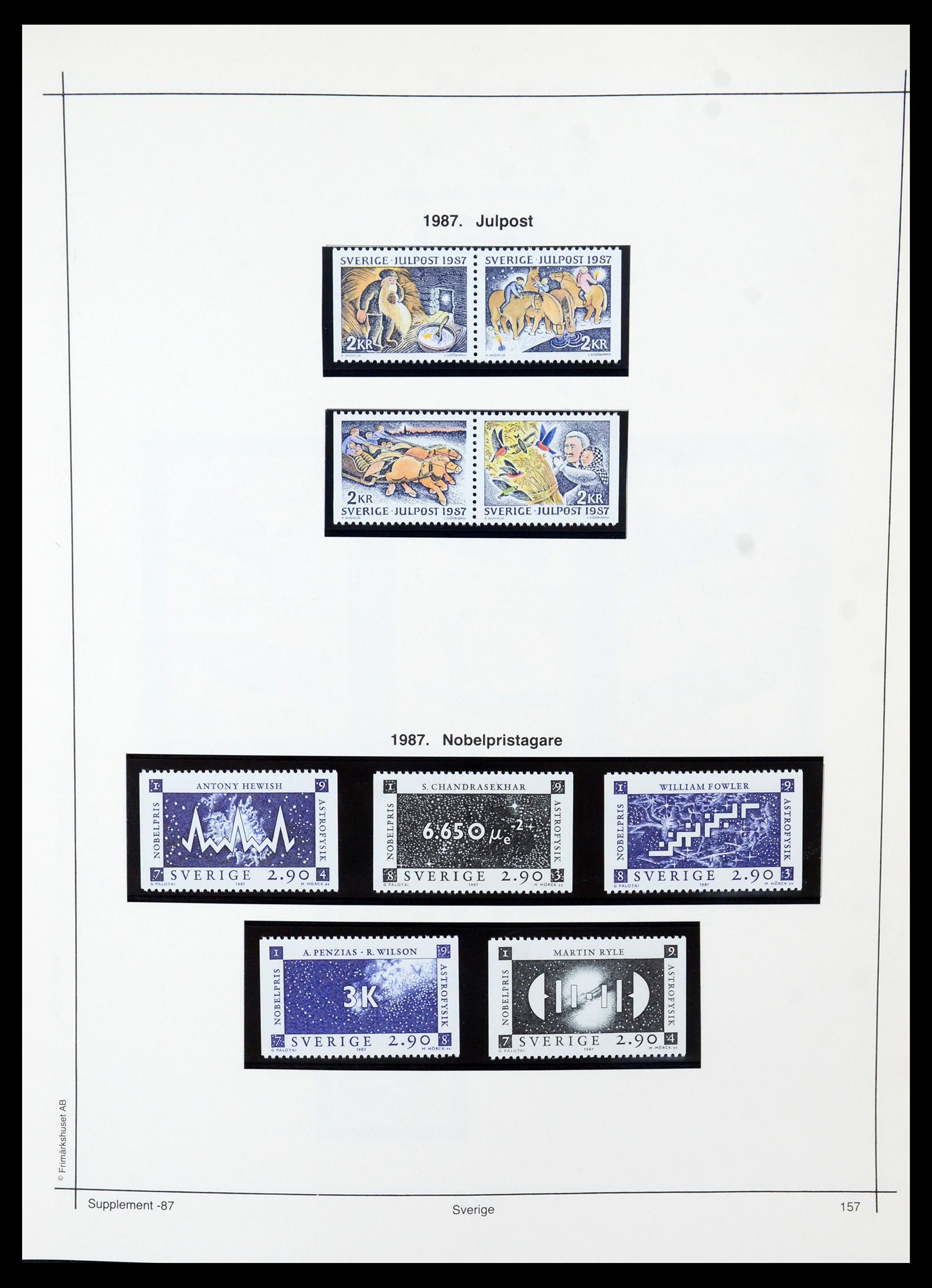 35564 181 - Postzegelverzameling 35564 Zweden 1855-2001.