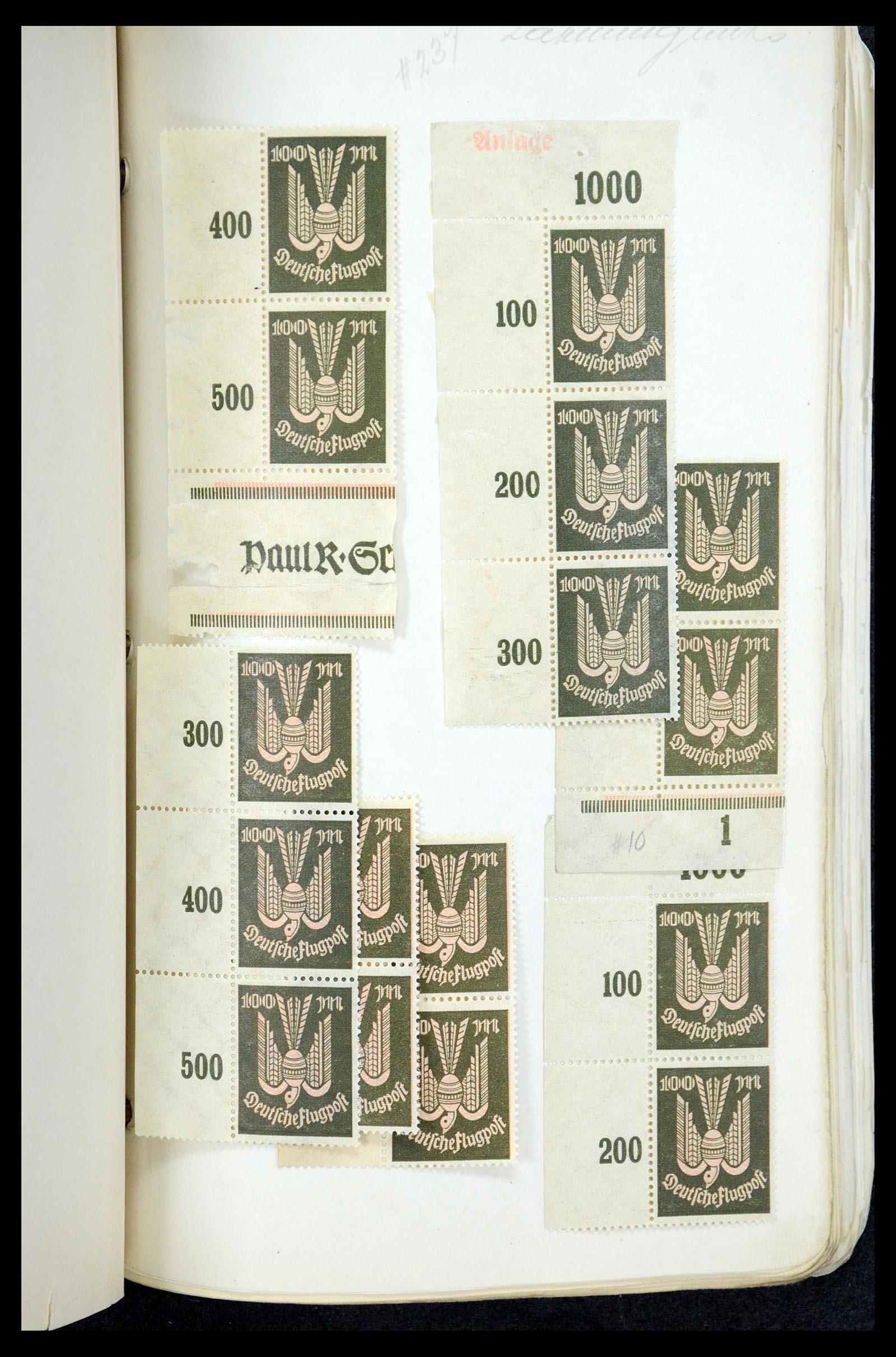 35565 713 - Postzegelverzameling 35565 Duitse Rijk infla 1919-1923.