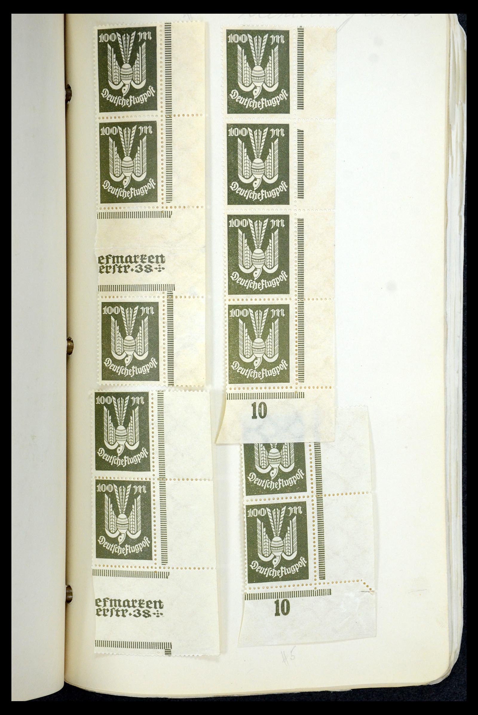 35565 724 - Postzegelverzameling 35565 Duitse Rijk infla 1919-1923.