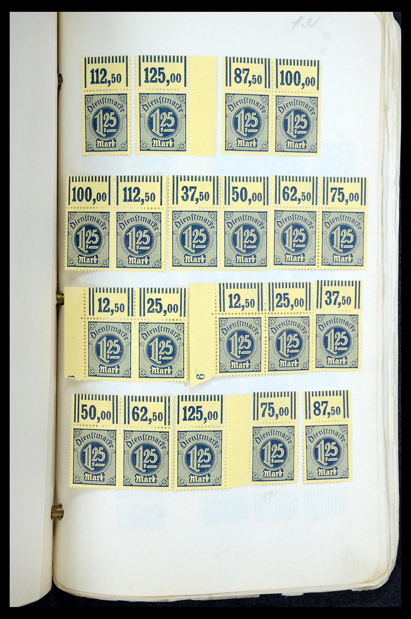 35565 732 - Postzegelverzameling 35565 Duitse Rijk infla 1919-1923.