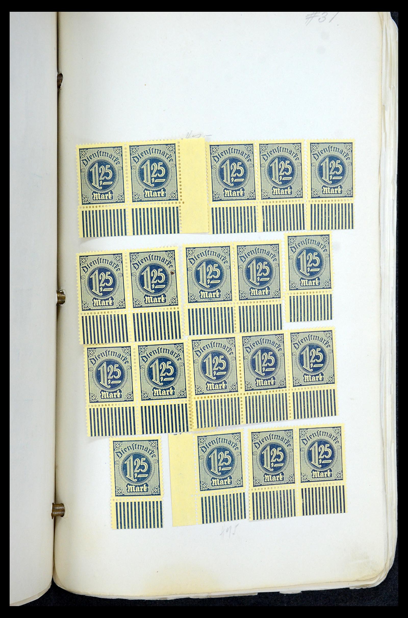 35565 733 - Postzegelverzameling 35565 Duitse Rijk infla 1919-1923.