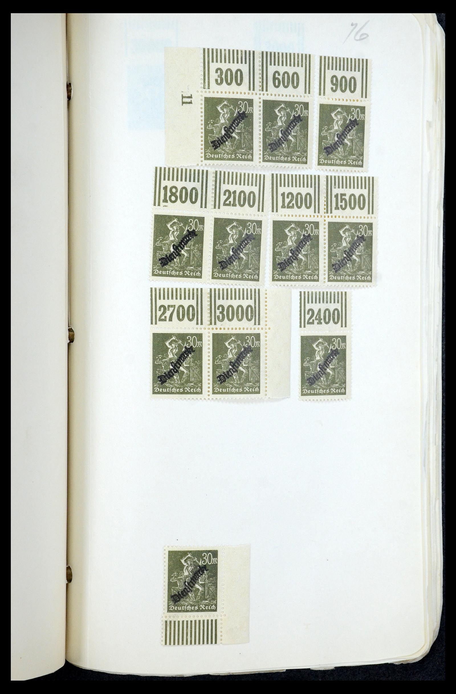 35565 738 - Postzegelverzameling 35565 Duitse Rijk infla 1919-1923.
