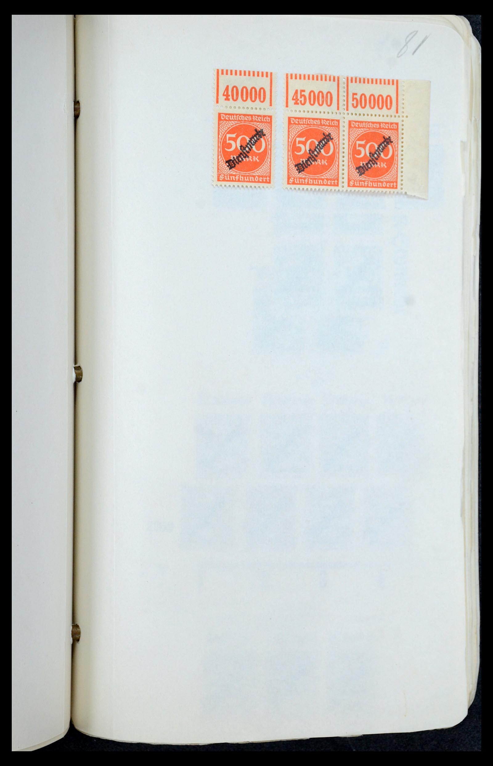 35565 741 - Postzegelverzameling 35565 Duitse Rijk infla 1919-1923.