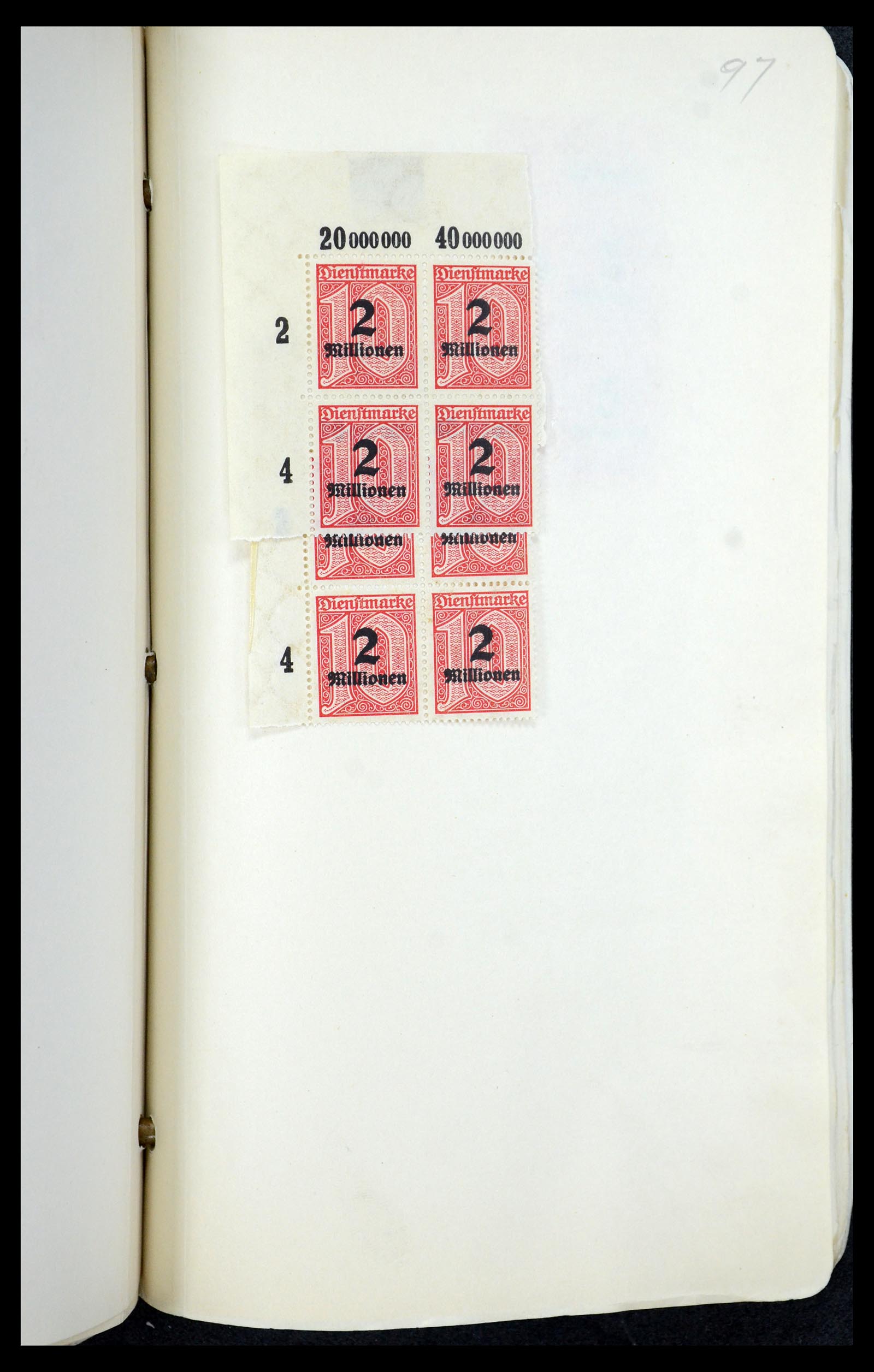 35565 752 - Postzegelverzameling 35565 Duitse Rijk infla 1919-1923.